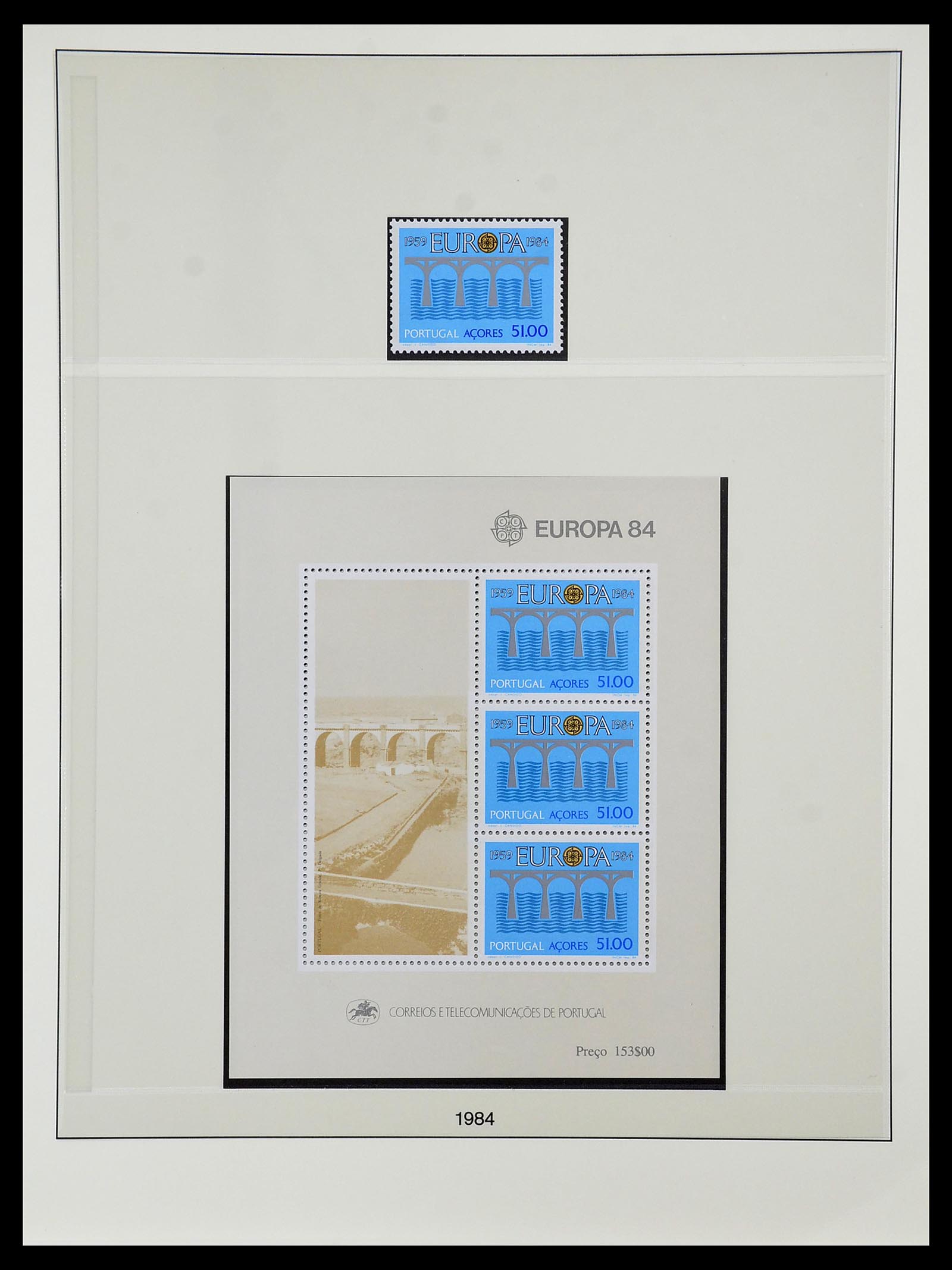 34565 121 - Stamp Collection 34565 Europa CEPT 1956-1988.
