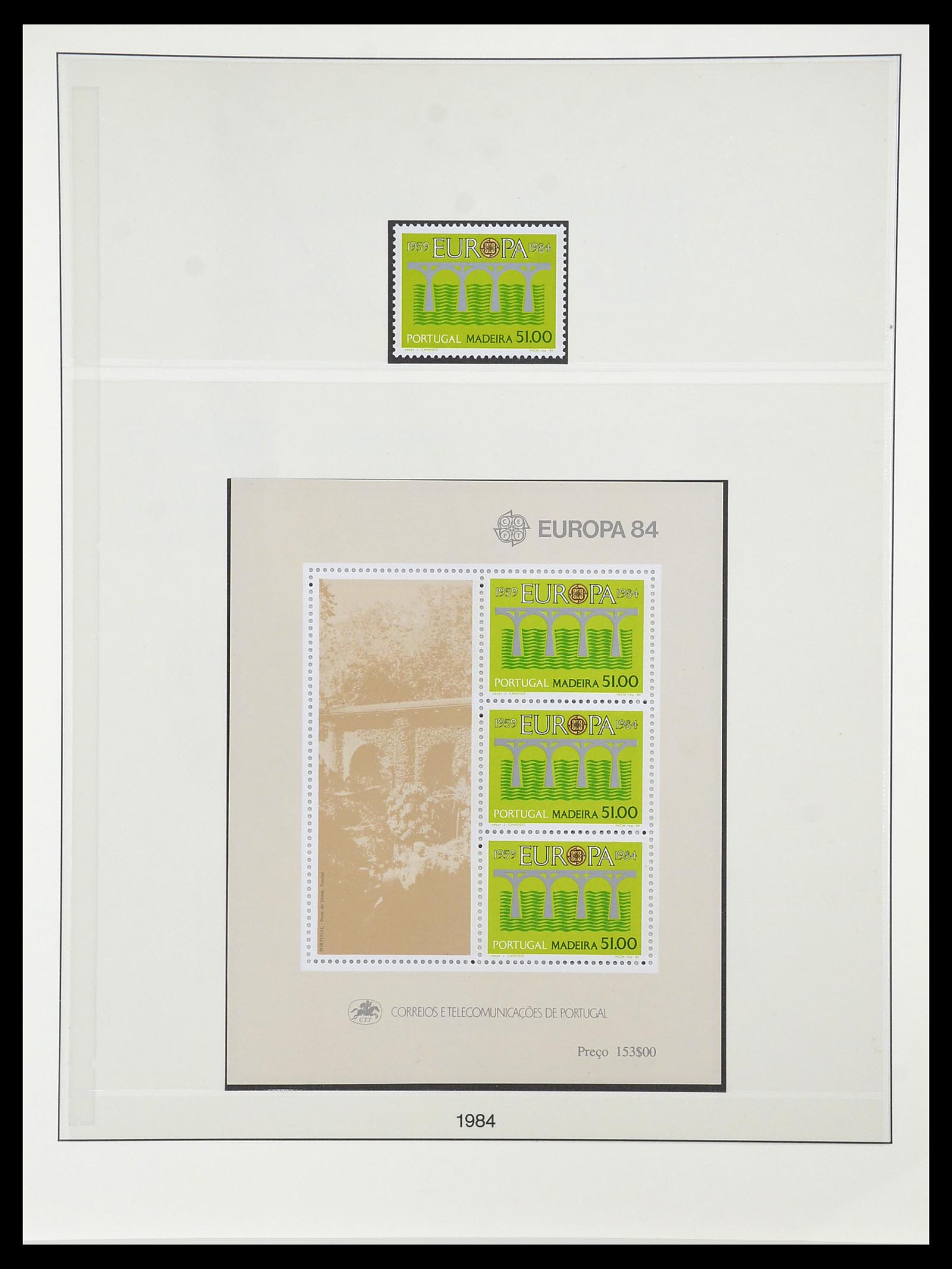 34565 122 - Postzegelverzameling 34565 Europa CEPT 1956-1988.