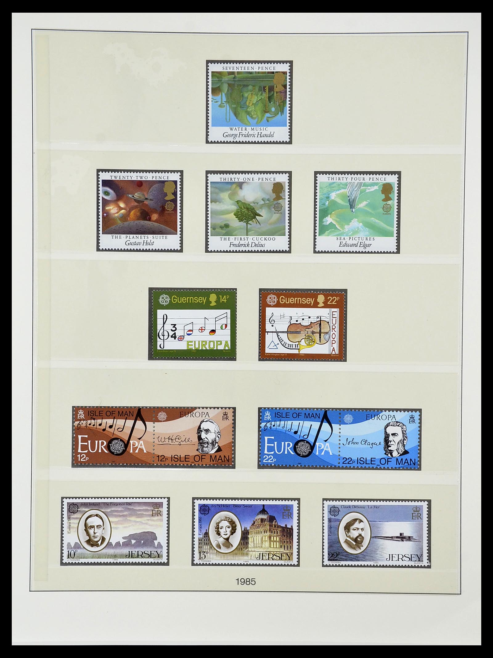34565 126 - Postzegelverzameling 34565 Europa CEPT 1956-1988.