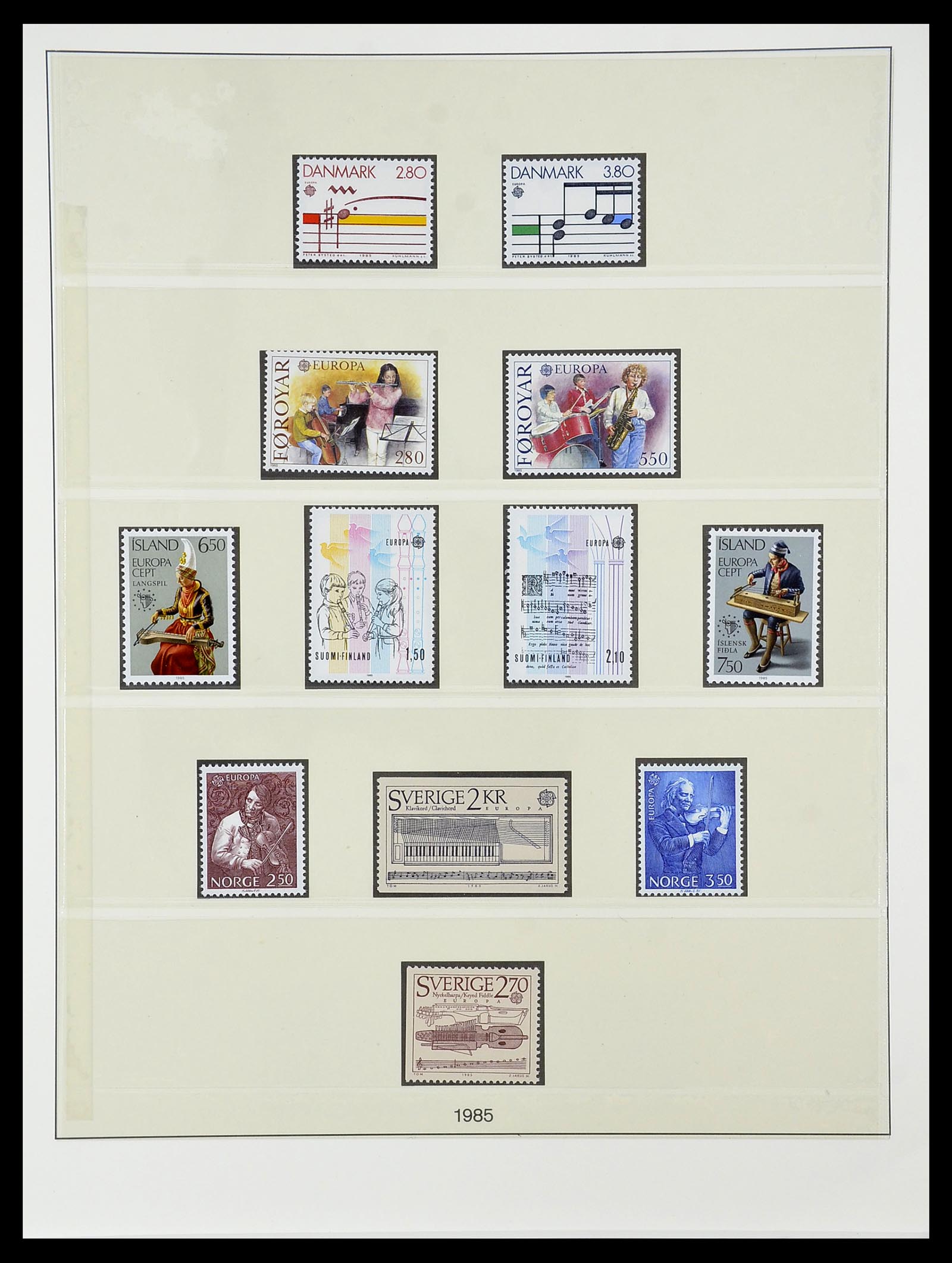 34565 133 - Postzegelverzameling 34565 Europa CEPT 1956-1988.