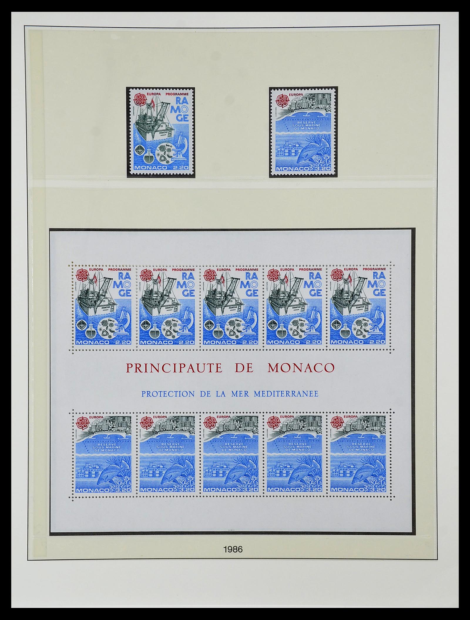 34565 138 - Postzegelverzameling 34565 Europa CEPT 1956-1988.