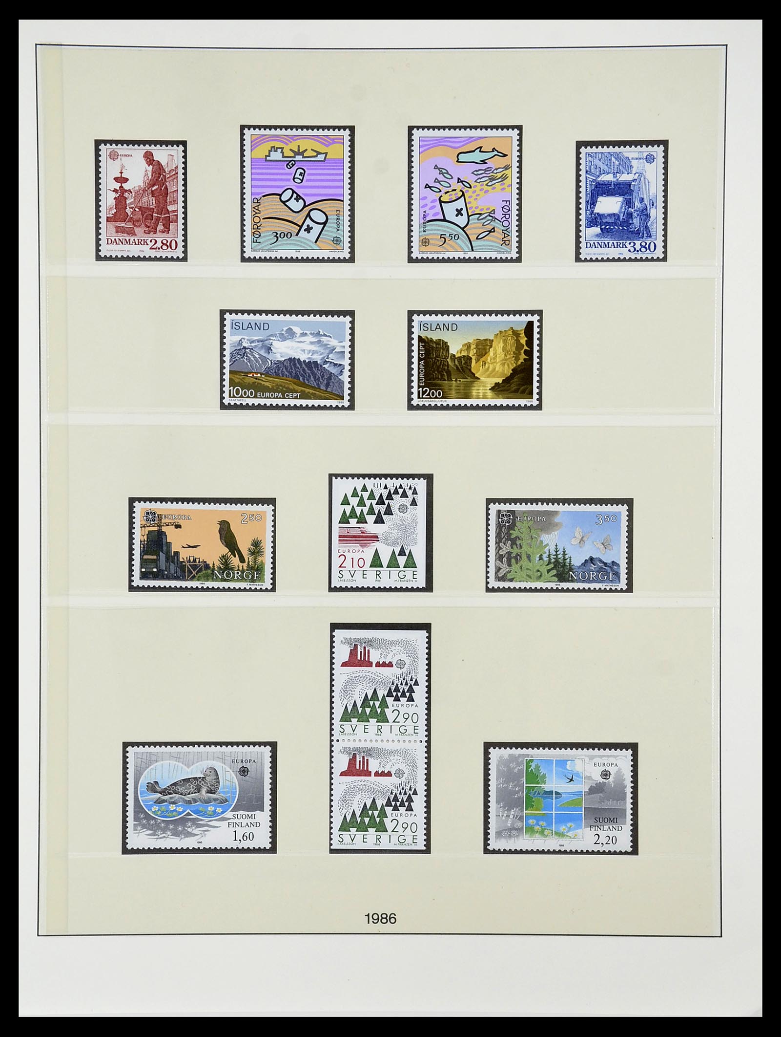 34565 143 - Postzegelverzameling 34565 Europa CEPT 1956-1988.