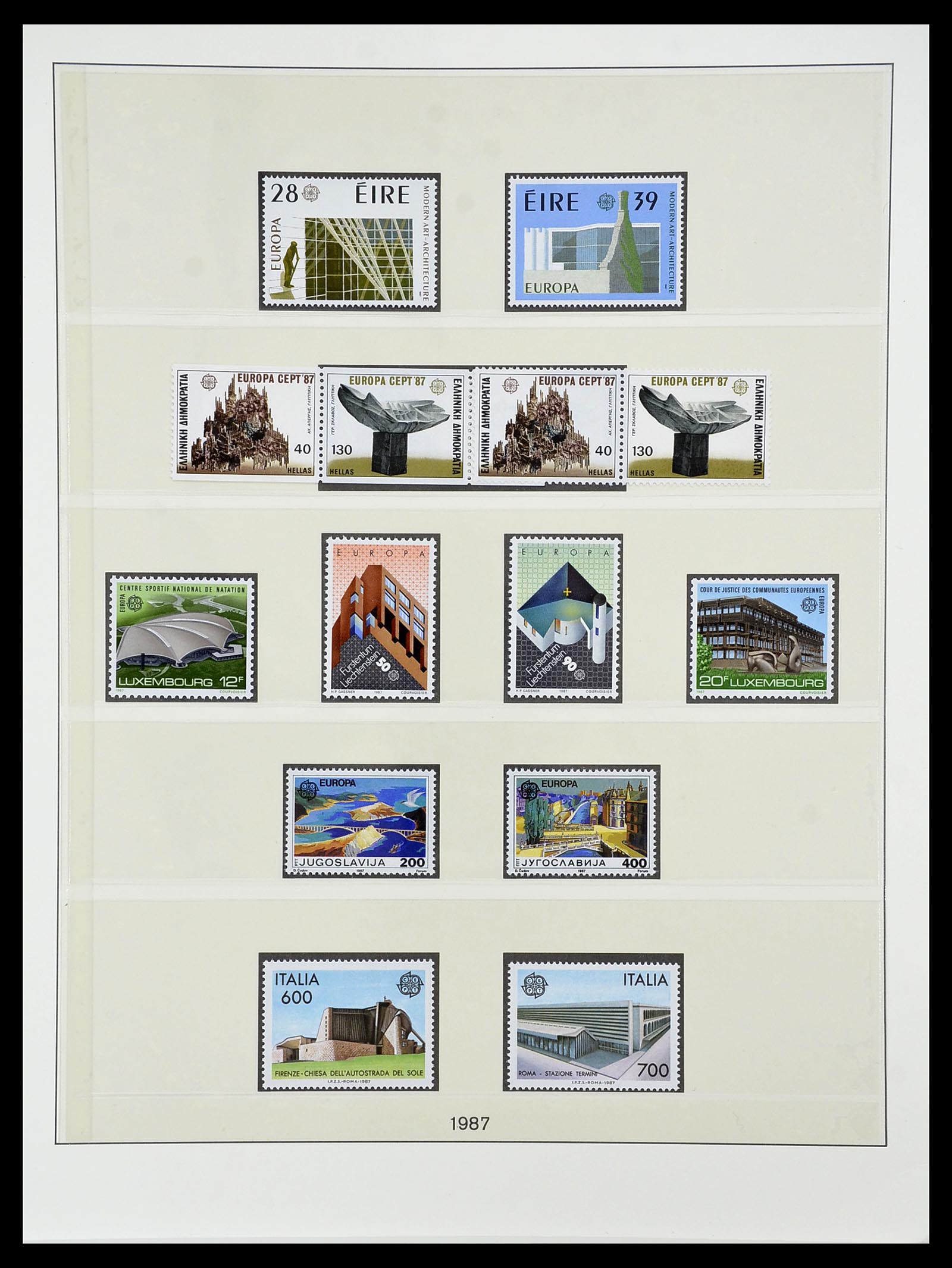 34565 147 - Postzegelverzameling 34565 Europa CEPT 1956-1988.