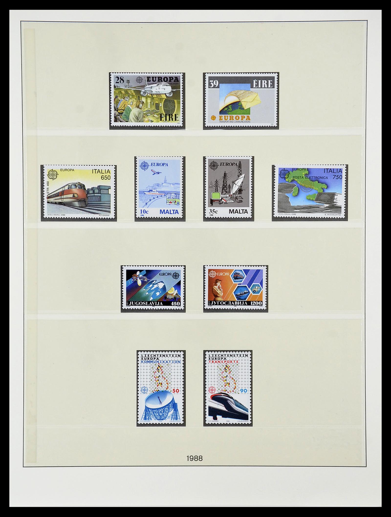 34565 156 - Postzegelverzameling 34565 Europa CEPT 1956-1988.