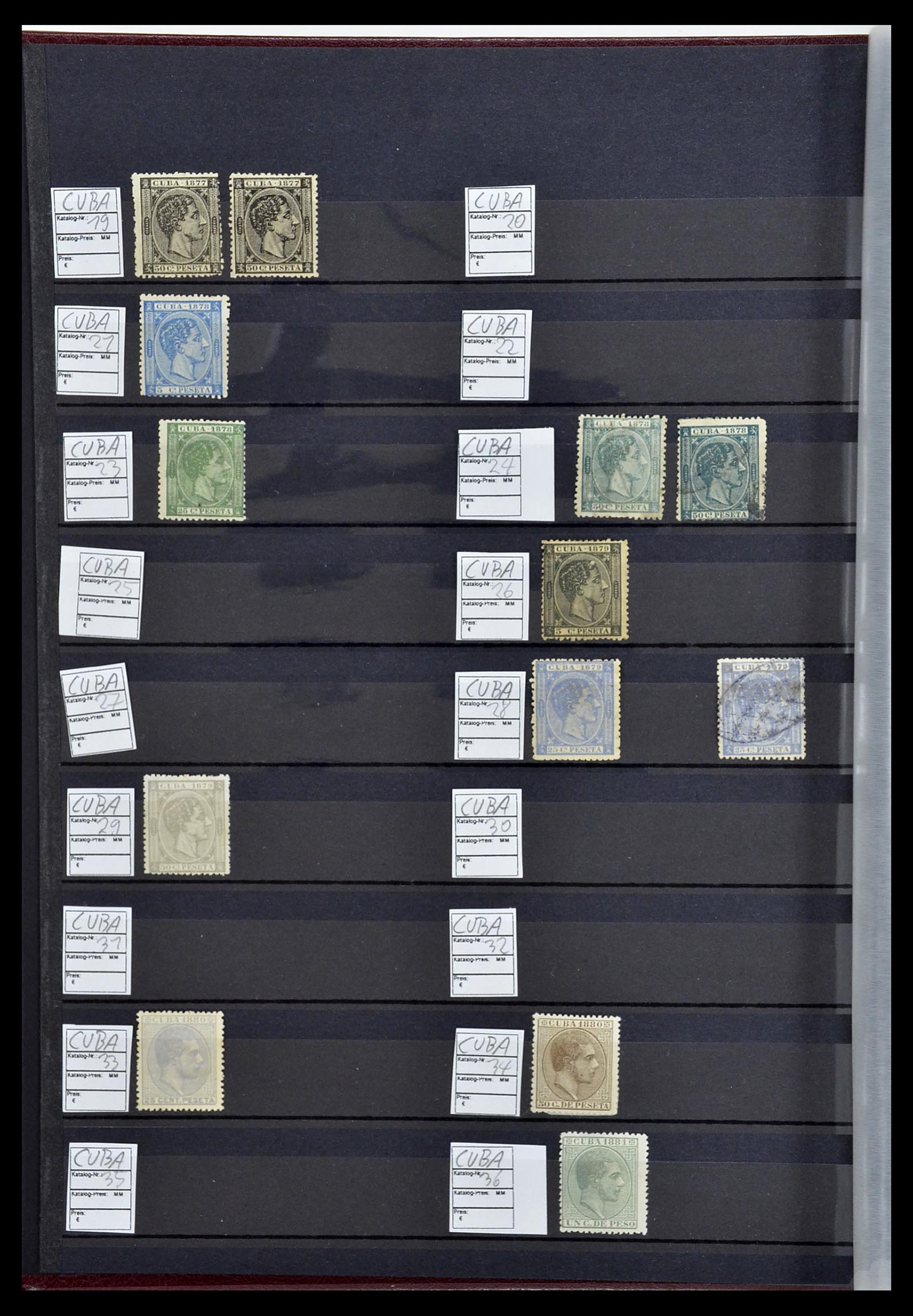 34566 002 - Postzegelverzameling 34566 Cuba 1879-2019!!