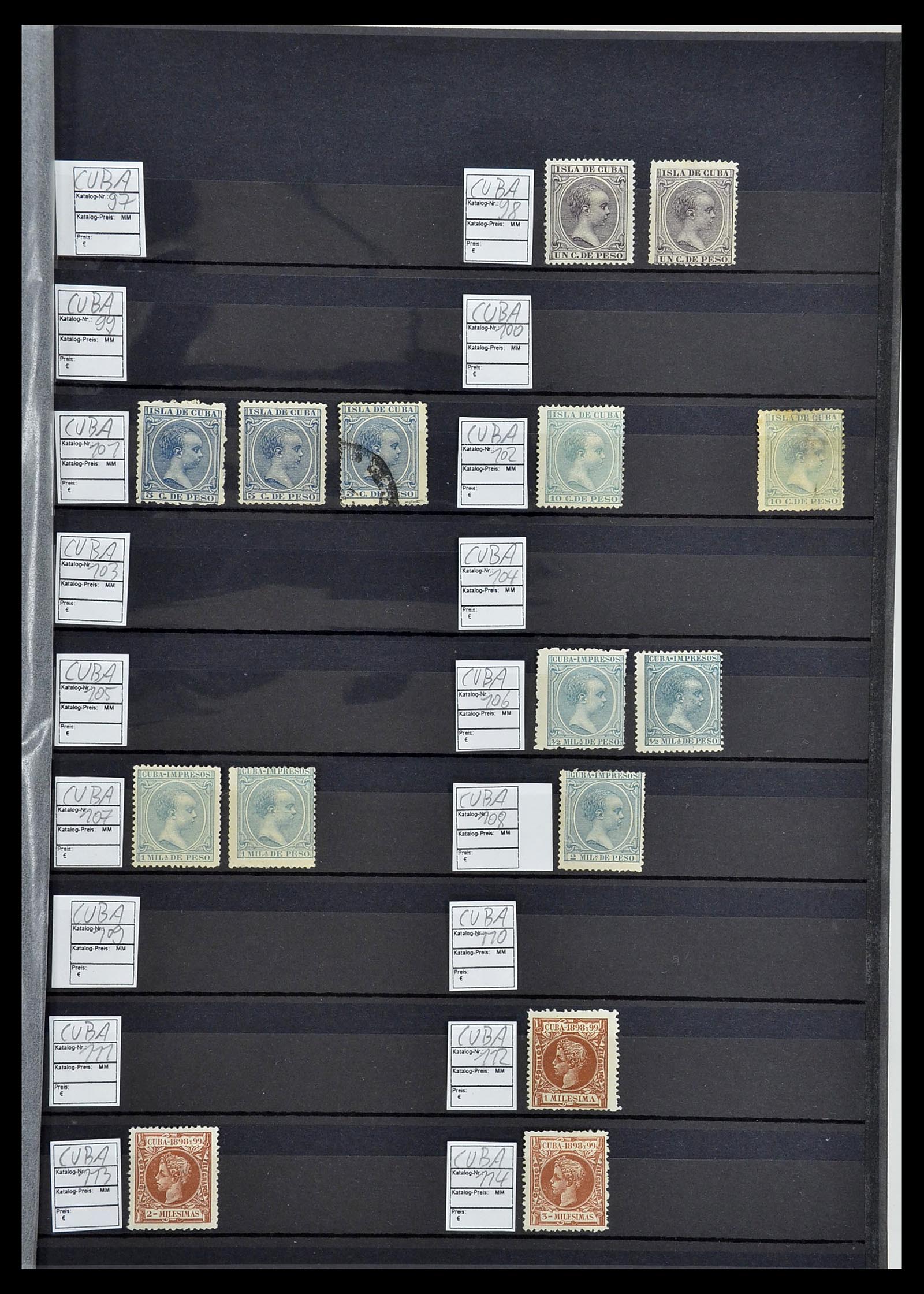 34566 007 - Stamp Collection 34566 Cuba 1879-2019!!
