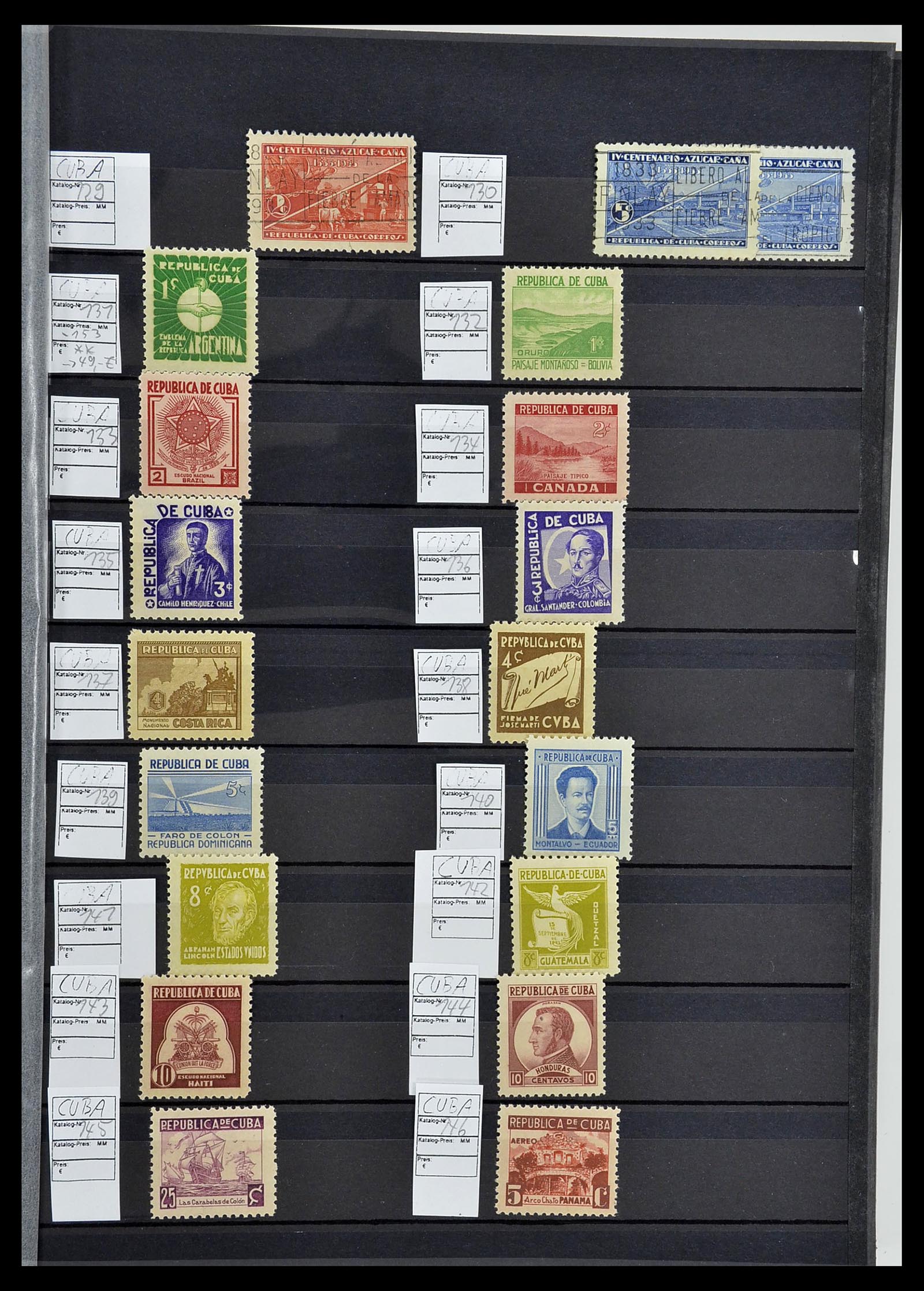 34566 017 - Stamp Collection 34566 Cuba 1879-2019!!