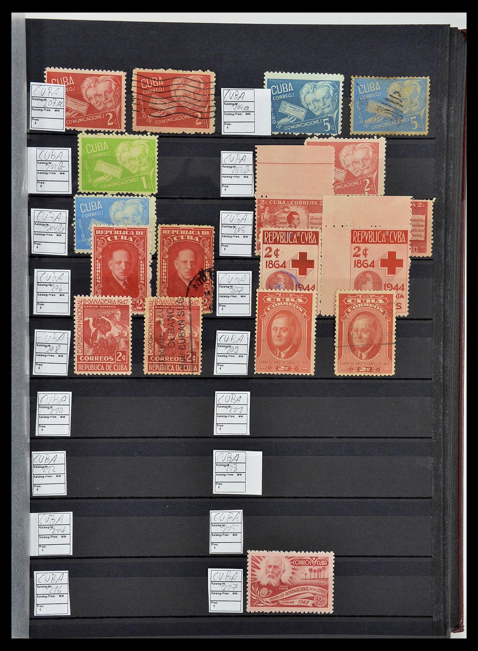 34566 023 - Stamp Collection 34566 Cuba 1879-2019!!