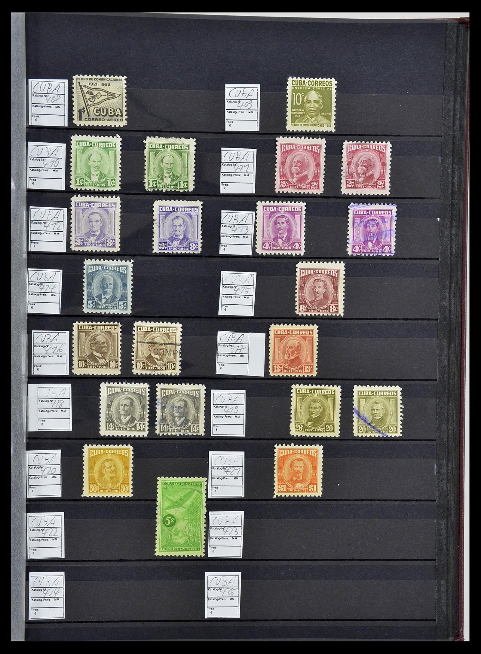 34566 035 - Postzegelverzameling 34566 Cuba 1879-2019!!