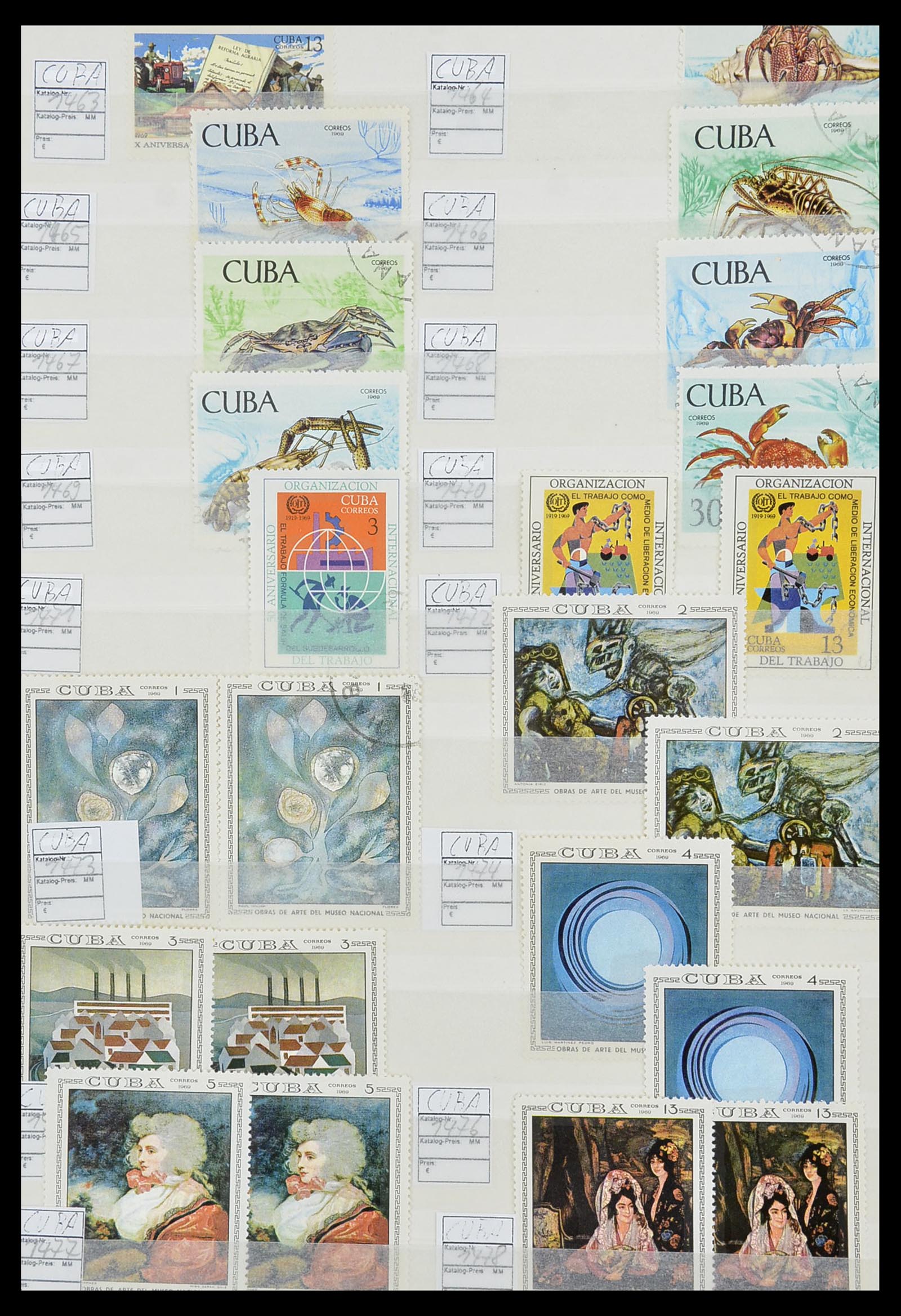 34566 067 - Stamp Collection 34566 Cuba 1879-2019!!