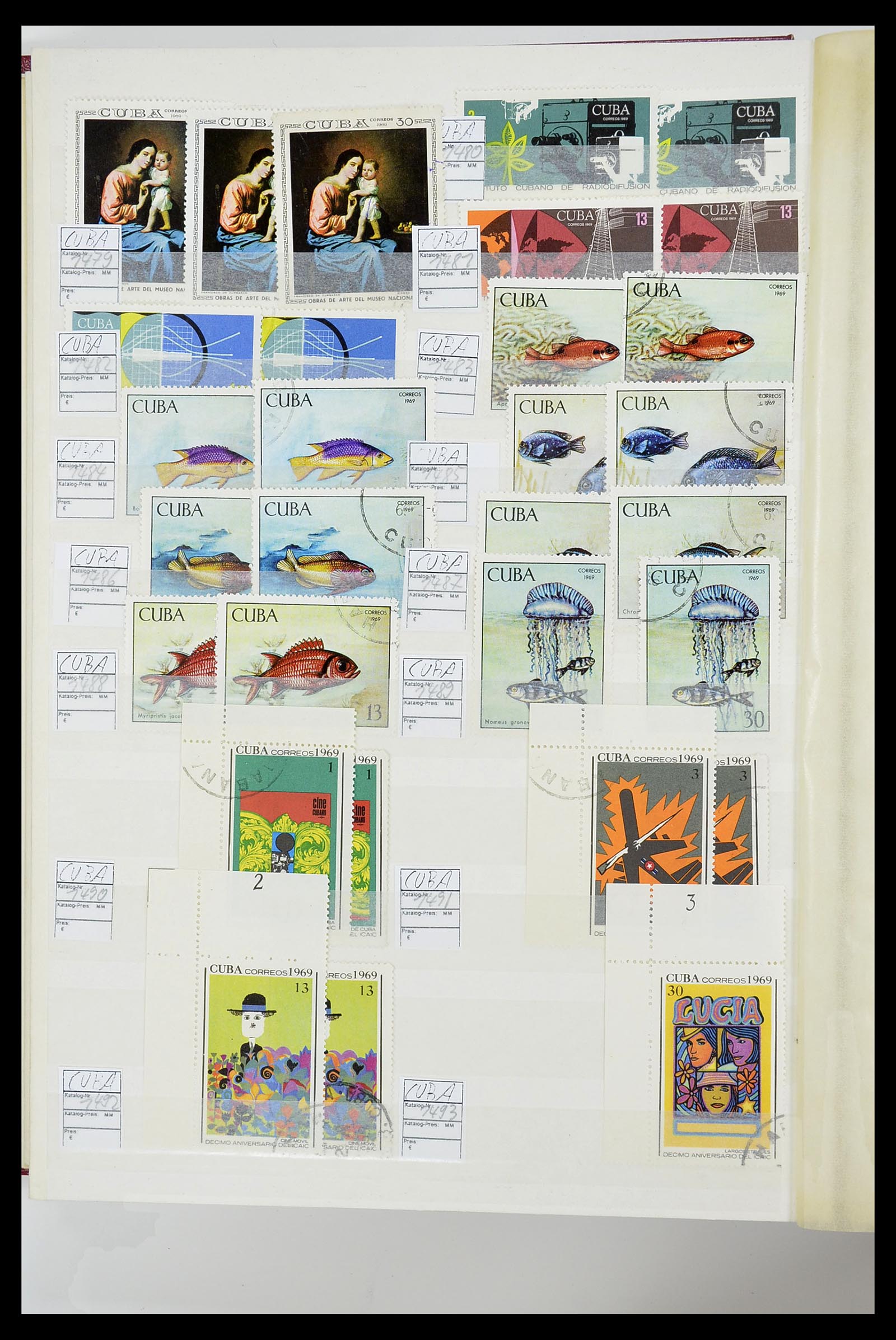 34566 068 - Postzegelverzameling 34566 Cuba 1879-2019!!