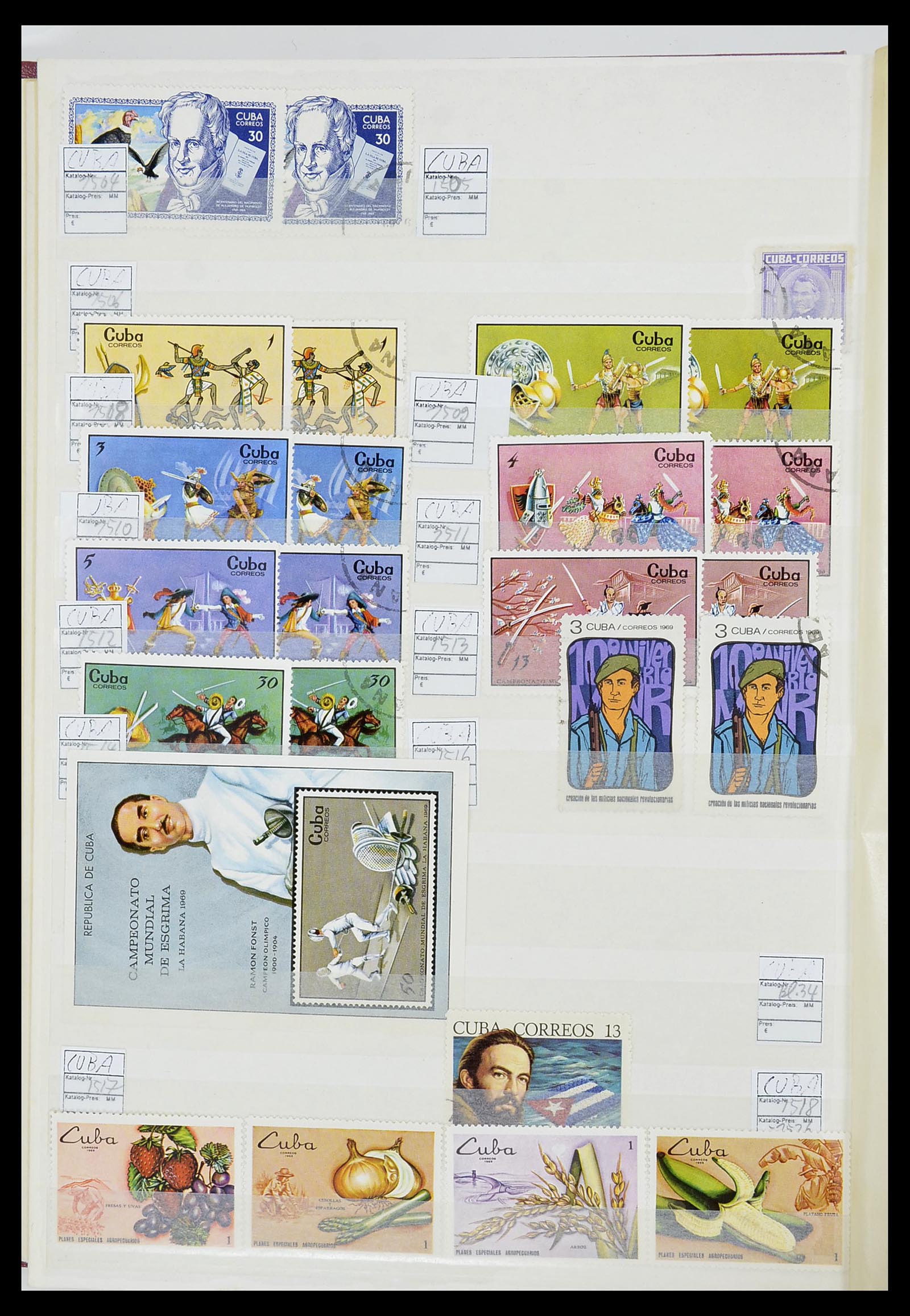 34566 070 - Postzegelverzameling 34566 Cuba 1879-2019!!