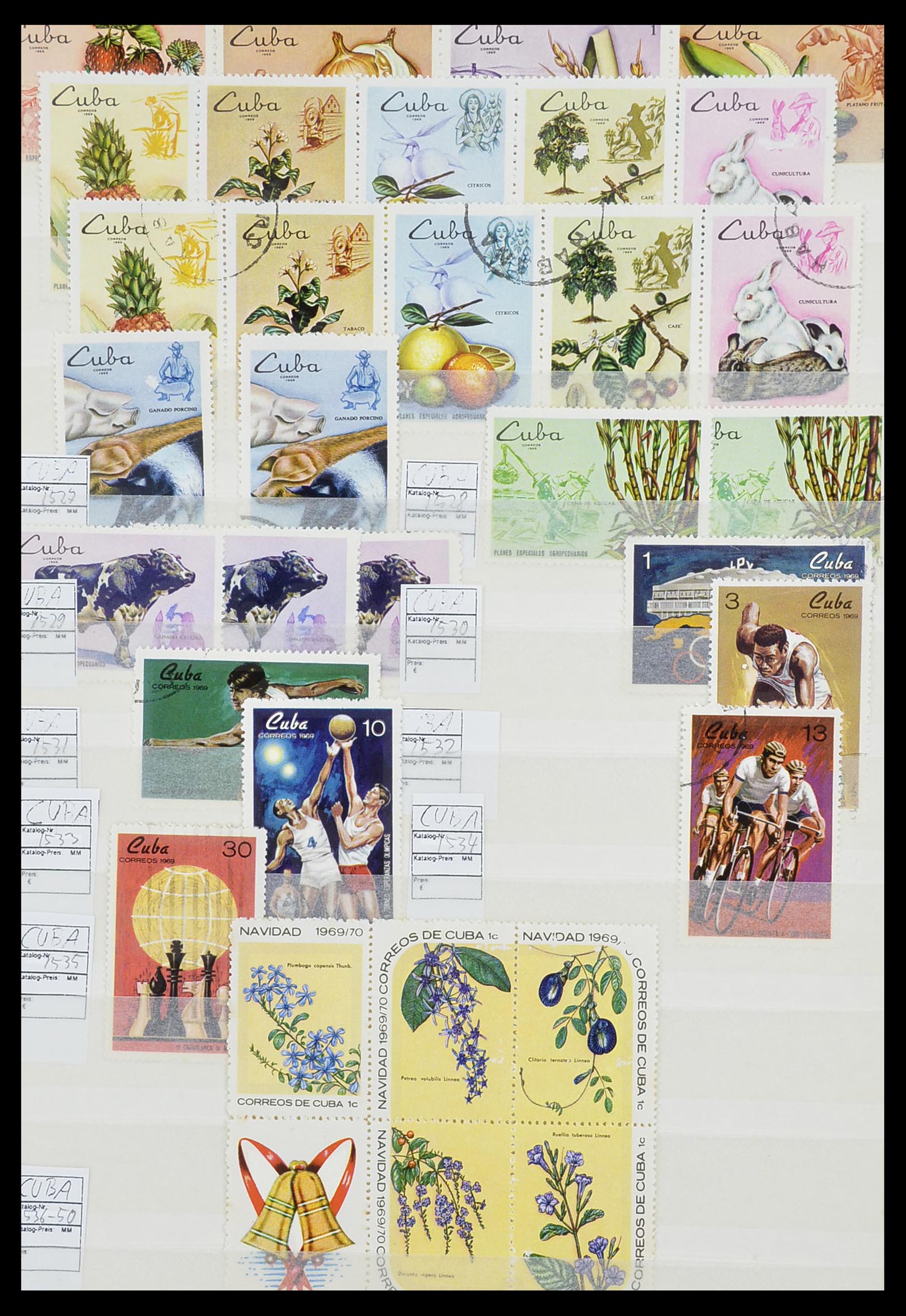 34566 071 - Postzegelverzameling 34566 Cuba 1879-2019!!