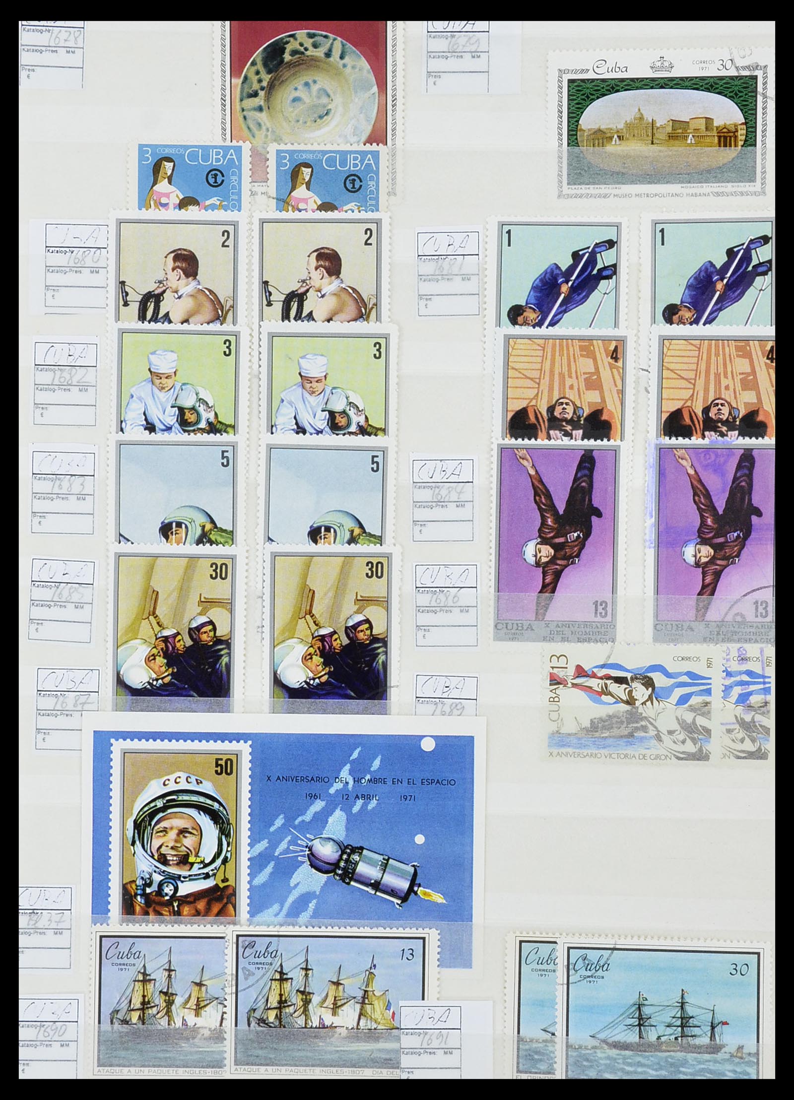 34566 081 - Postzegelverzameling 34566 Cuba 1879-2019!!