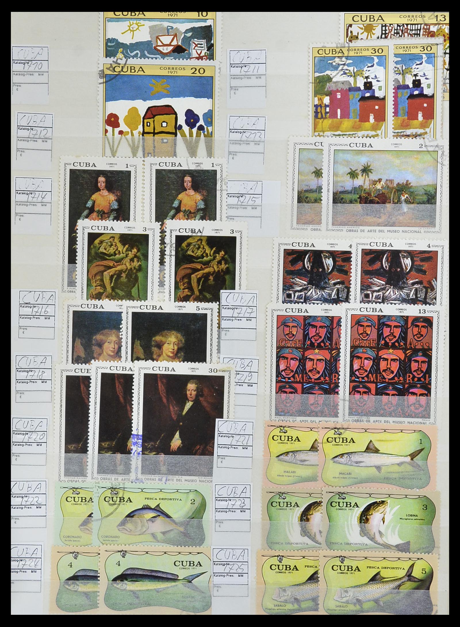 34566 082 - Postzegelverzameling 34566 Cuba 1879-2019!!