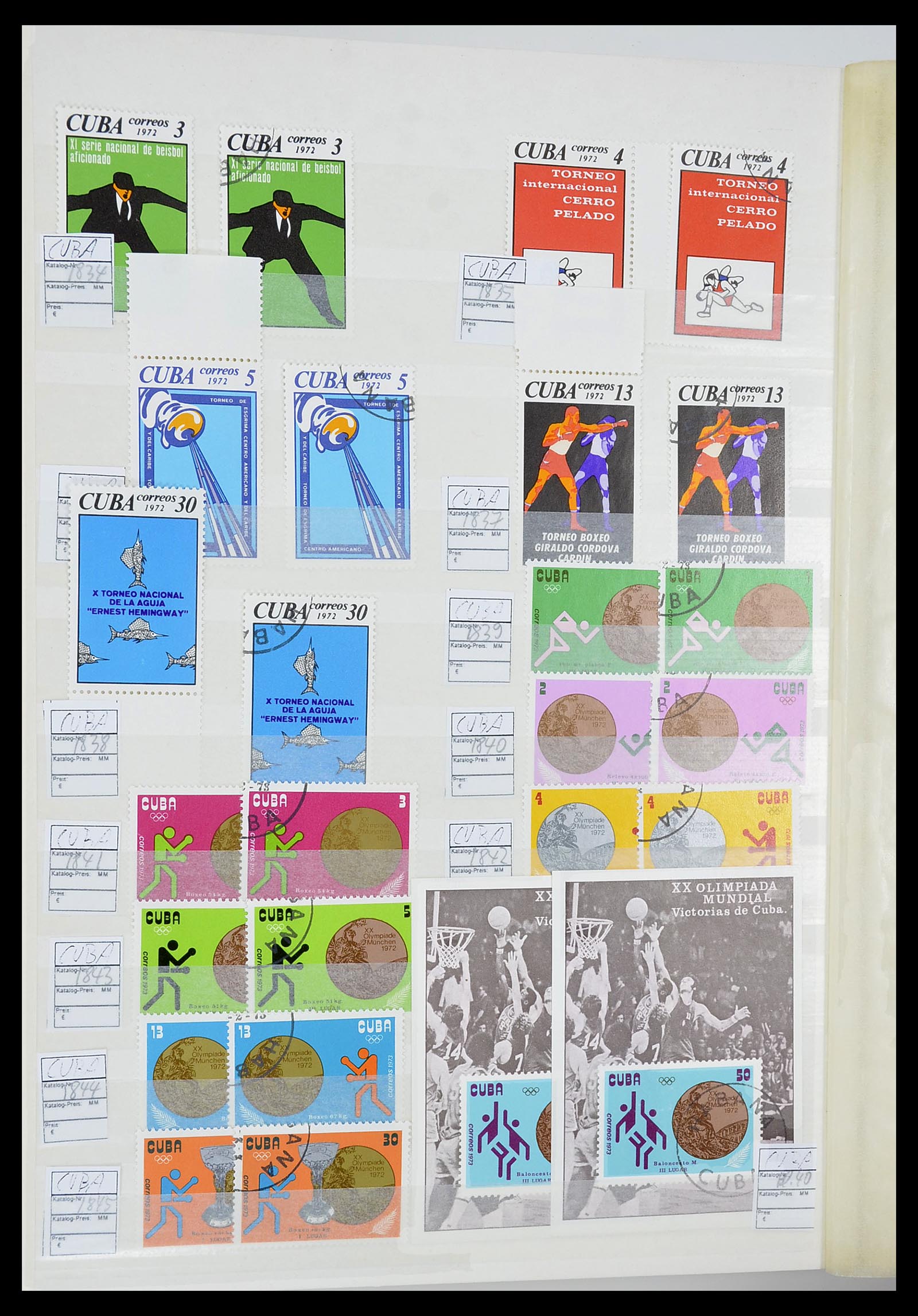 34566 092 - Postzegelverzameling 34566 Cuba 1879-2019!!