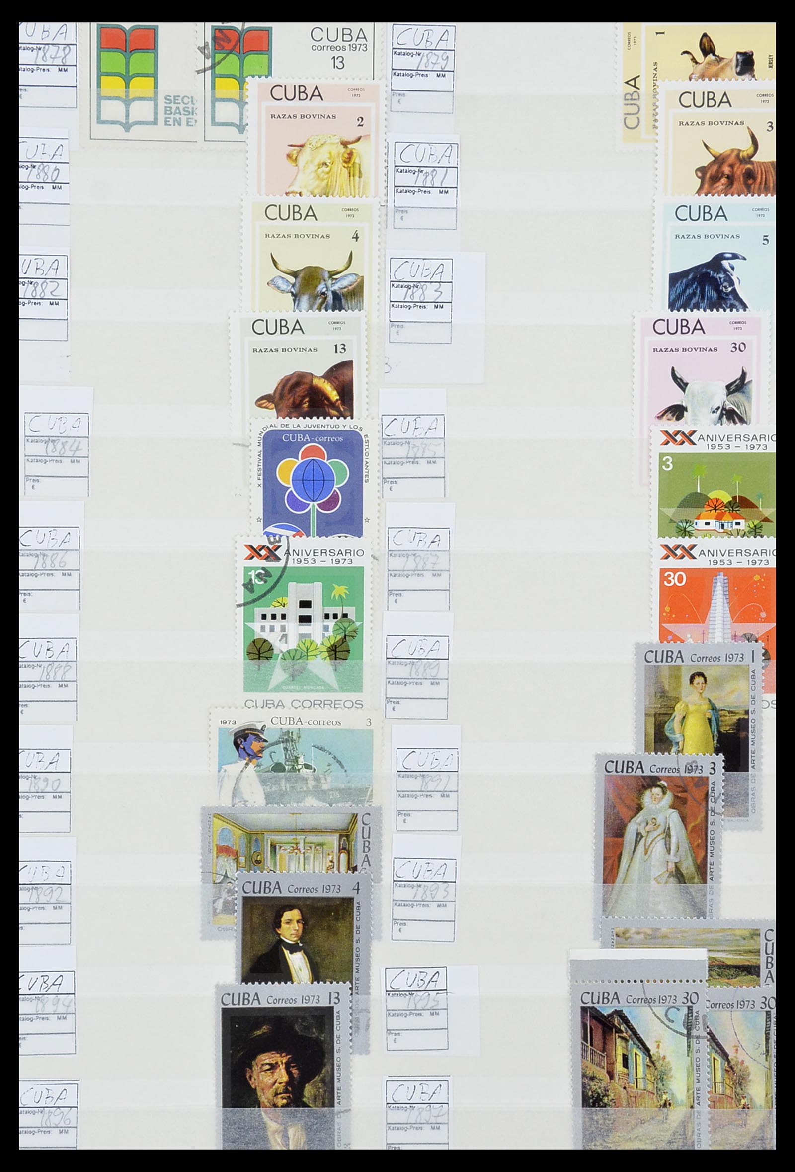 34566 094 - Postzegelverzameling 34566 Cuba 1879-2019!!