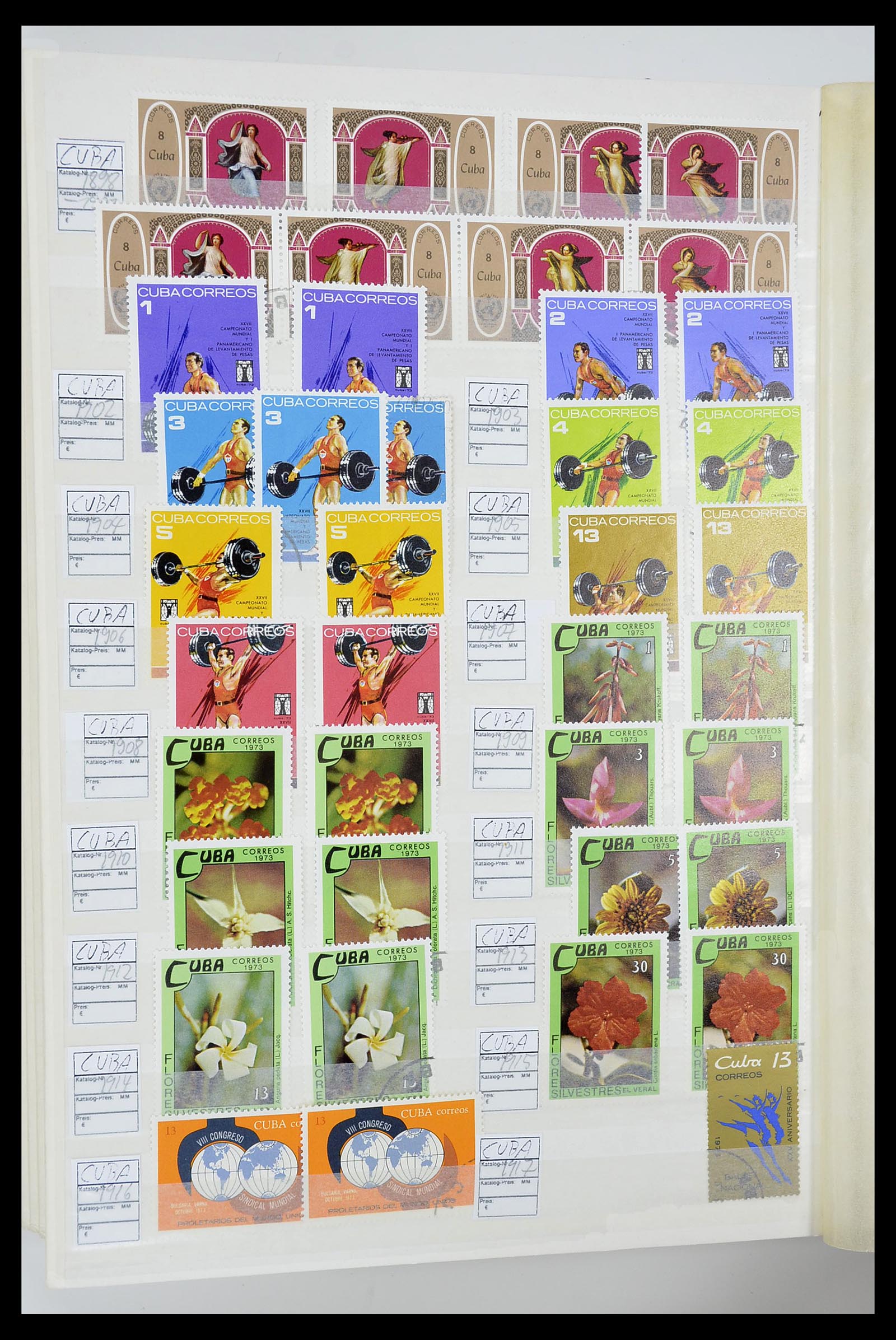 34566 096 - Postzegelverzameling 34566 Cuba 1879-2019!!