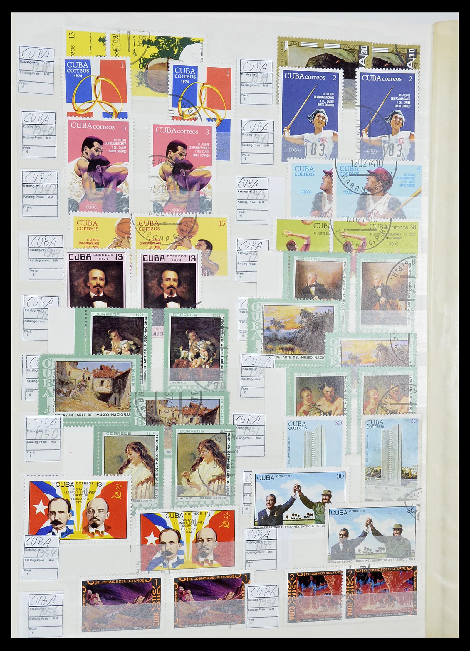 34566 098 - Postzegelverzameling 34566 Cuba 1879-2019!!