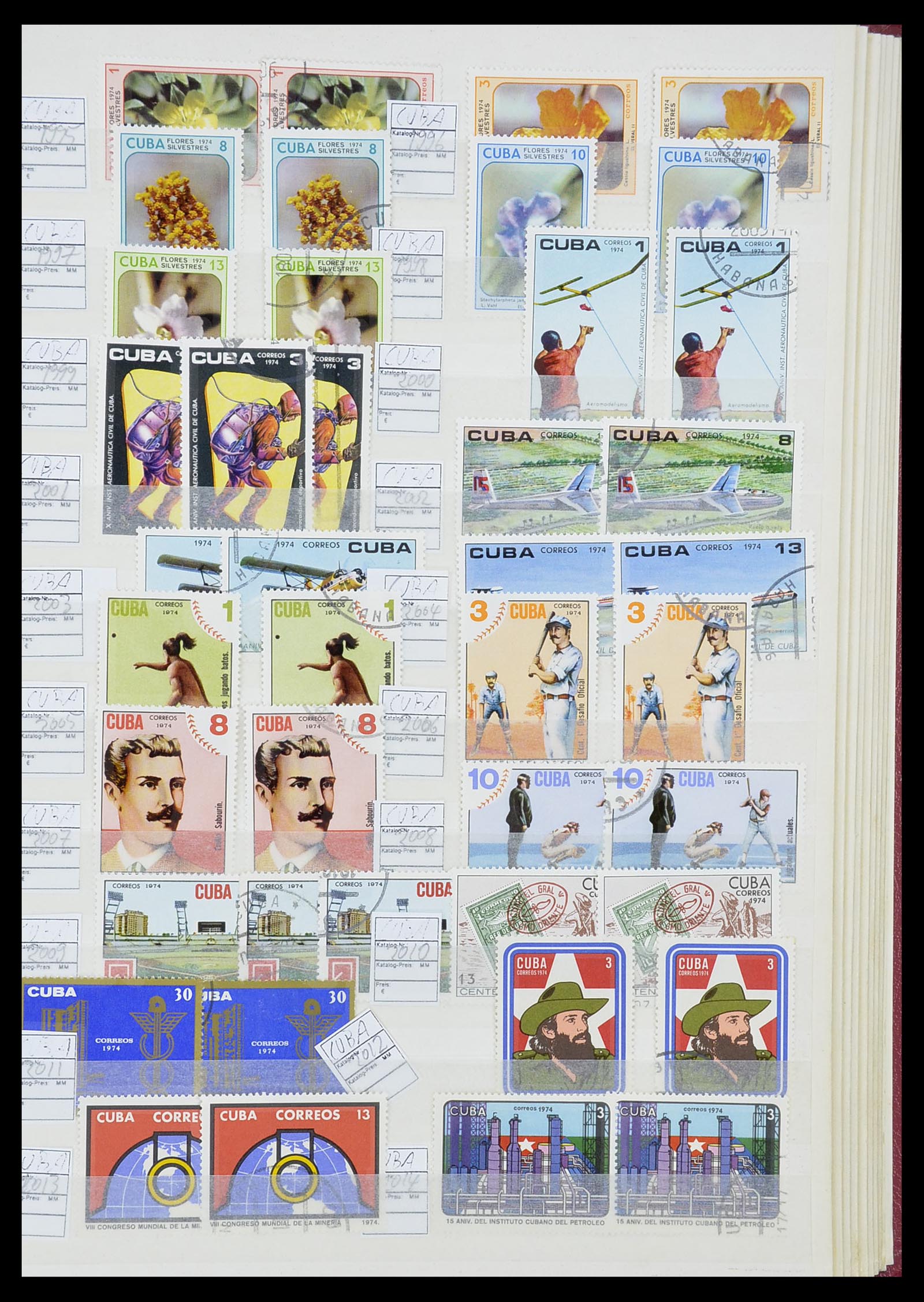34566 100 - Postzegelverzameling 34566 Cuba 1879-2019!!