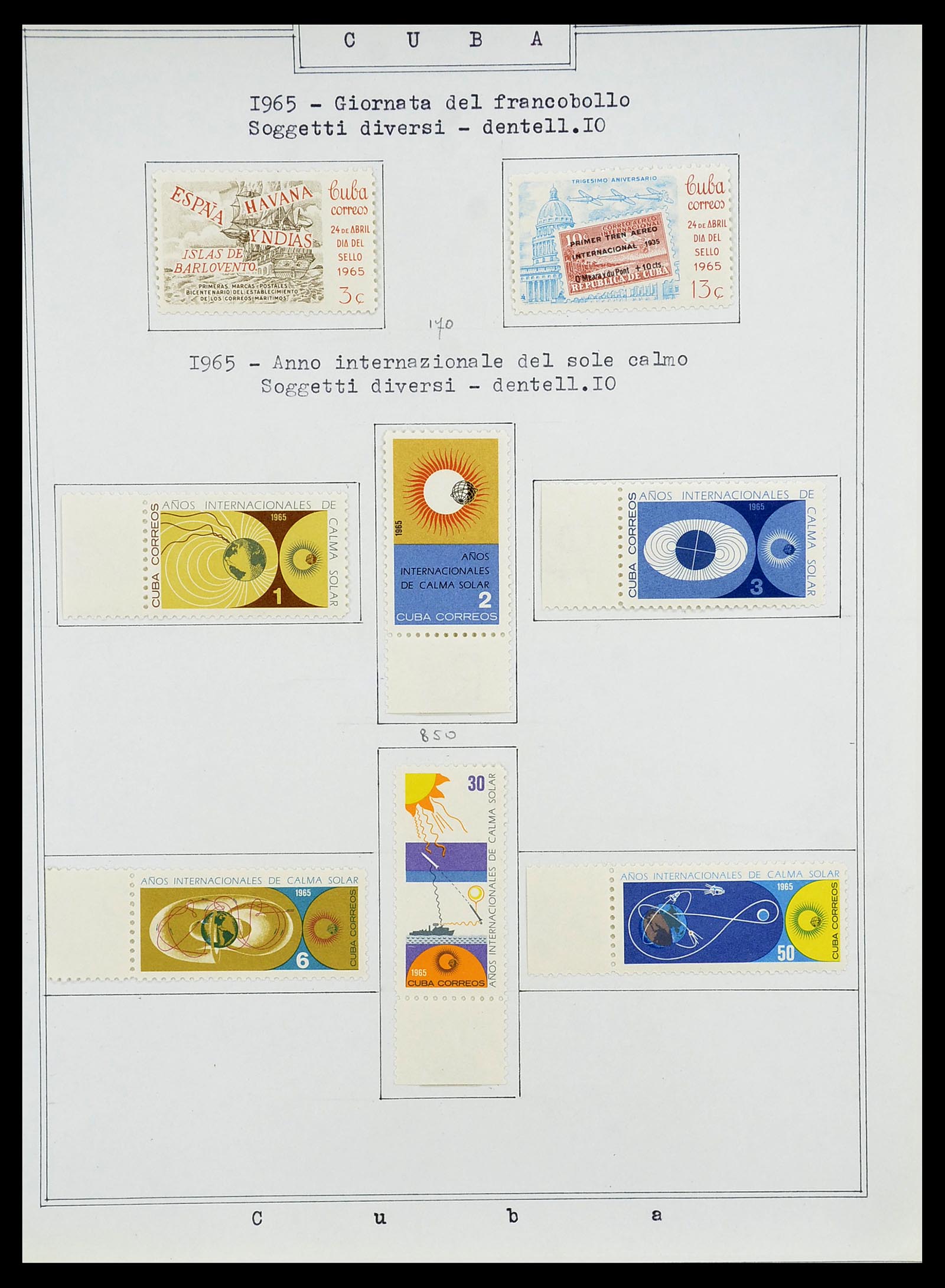 34566 423 - Postzegelverzameling 34566 Cuba 1879-2019!!