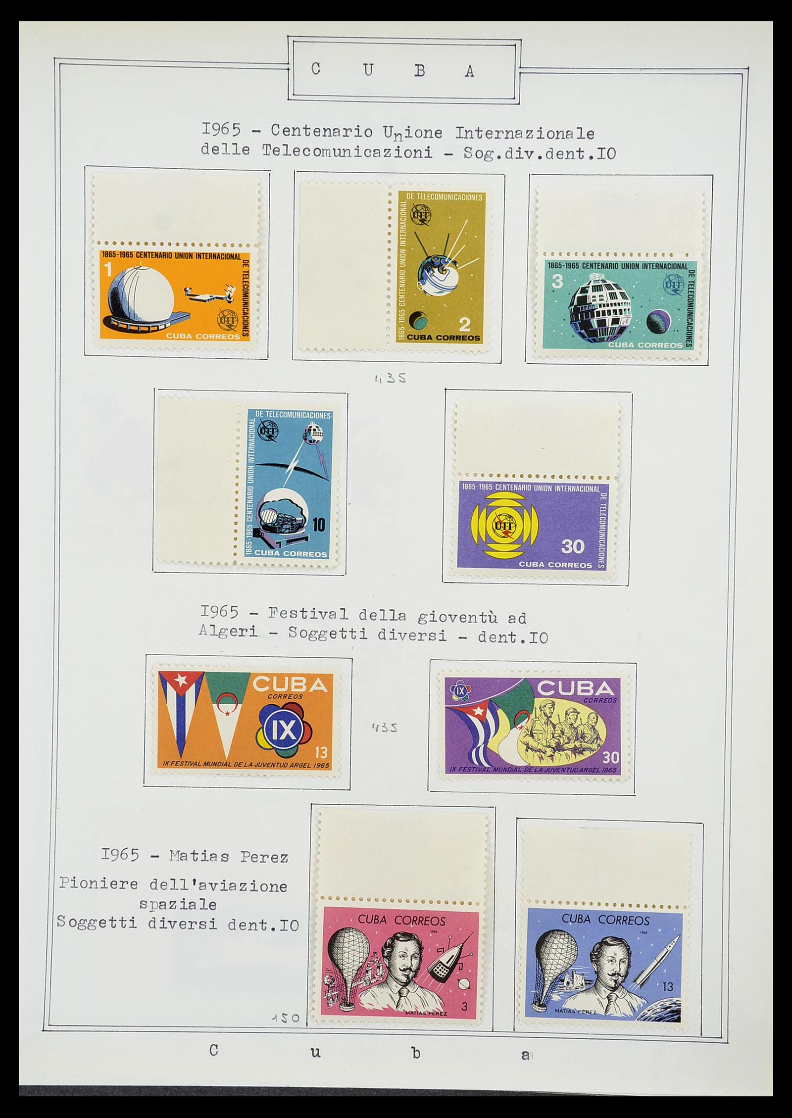 34566 424 - Postzegelverzameling 34566 Cuba 1879-2019!!