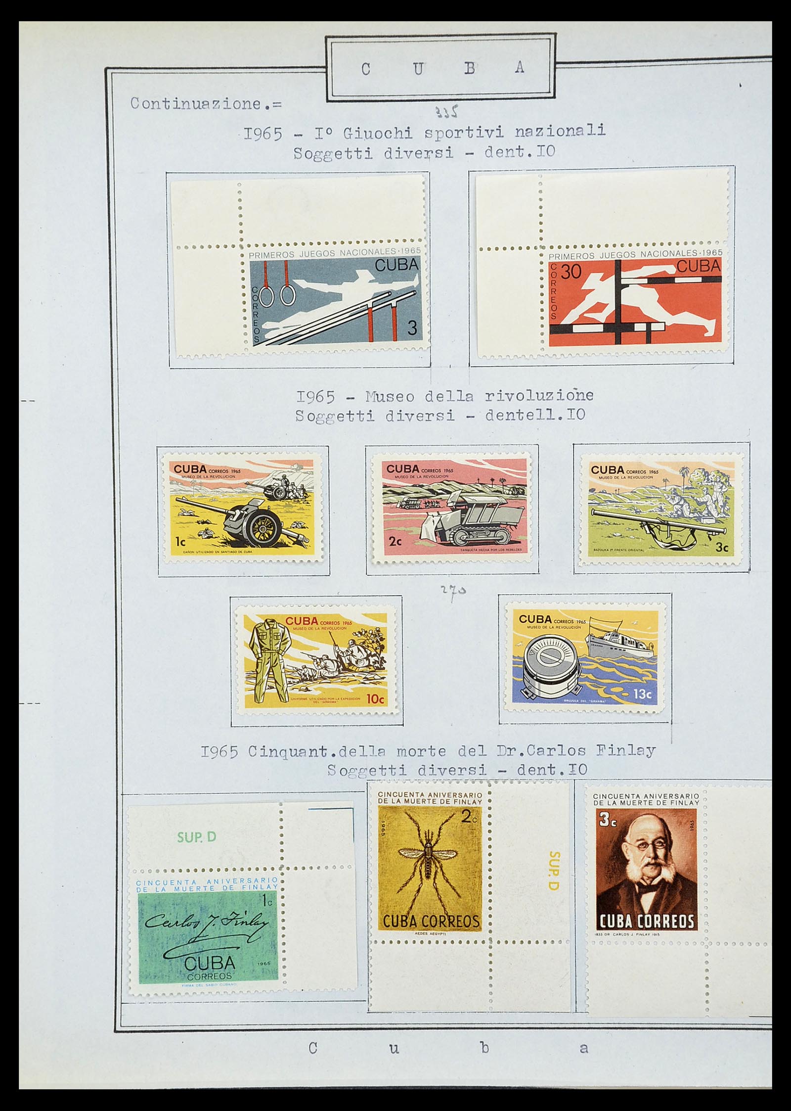 34566 426 - Postzegelverzameling 34566 Cuba 1879-2019!!