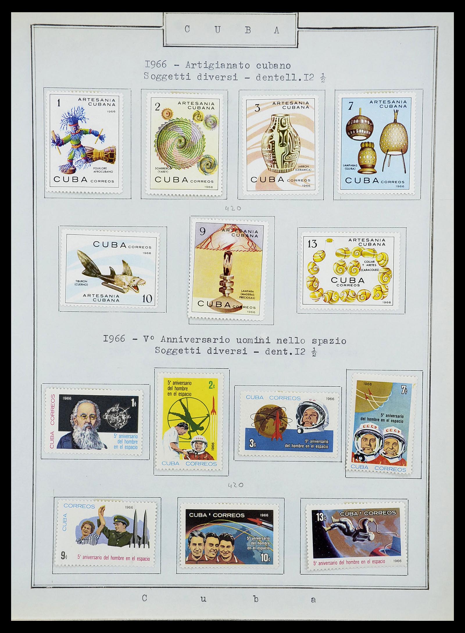 34566 435 - Postzegelverzameling 34566 Cuba 1879-2019!!