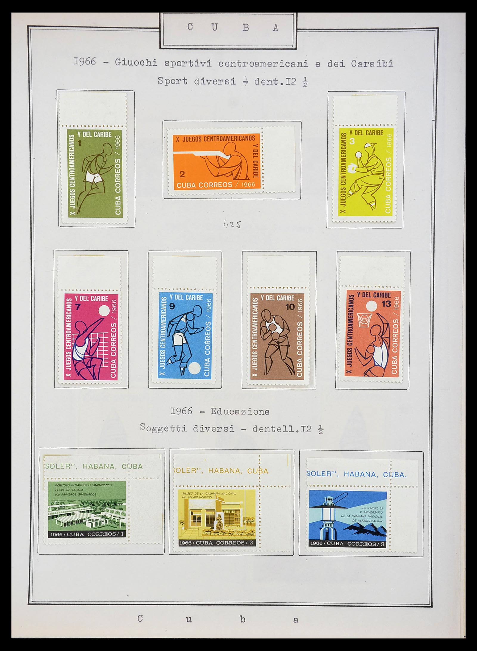 34566 438 - Postzegelverzameling 34566 Cuba 1879-2019!!