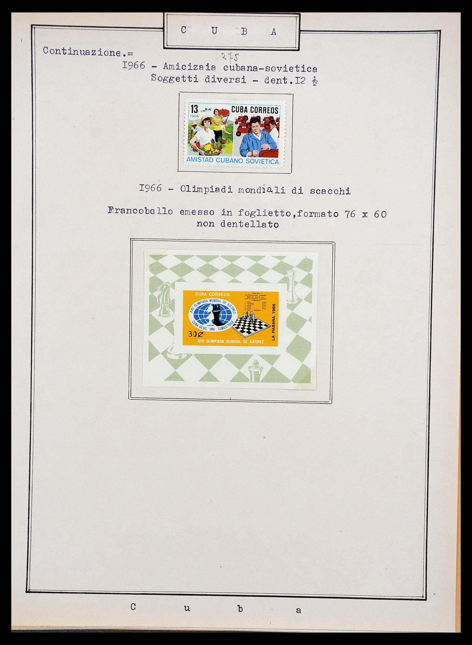 34566 442 - Postzegelverzameling 34566 Cuba 1879-2019!!