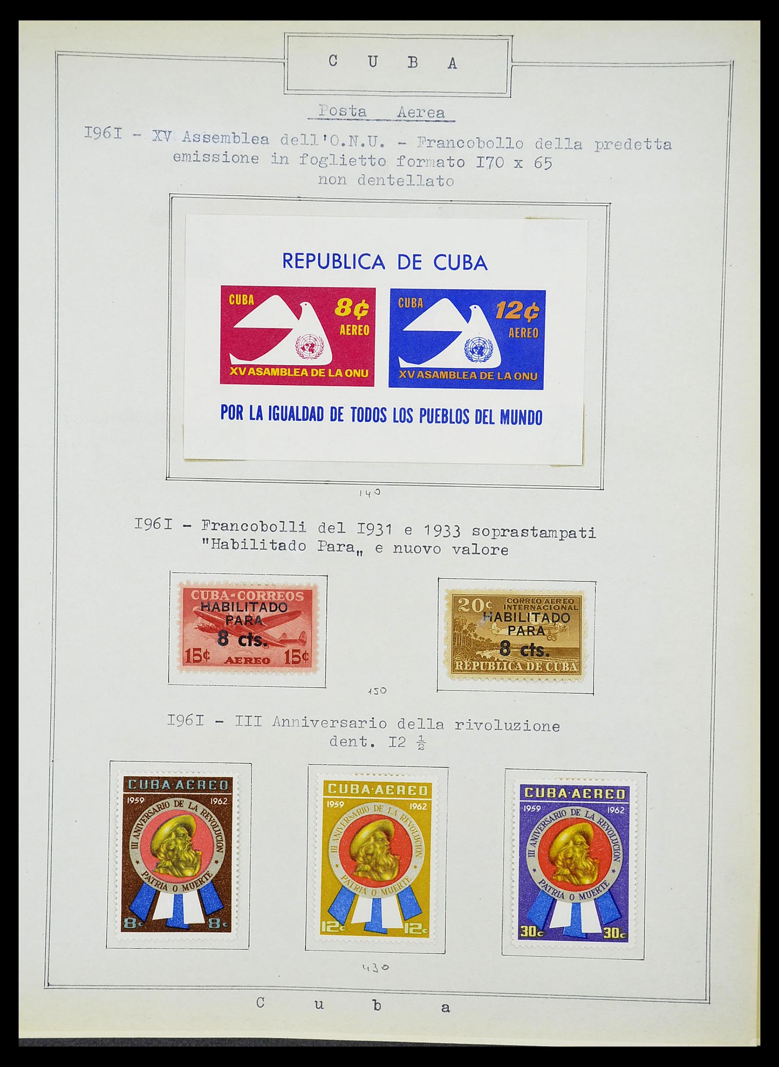 34566 445 - Postzegelverzameling 34566 Cuba 1879-2019!!