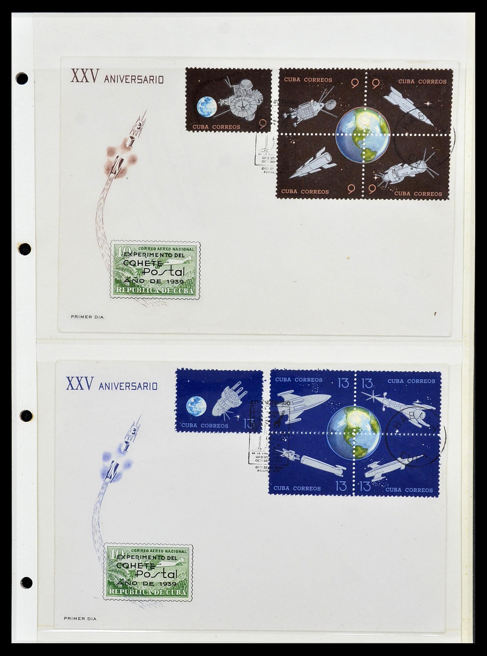 34566 457 - Postzegelverzameling 34566 Cuba 1879-2019!!