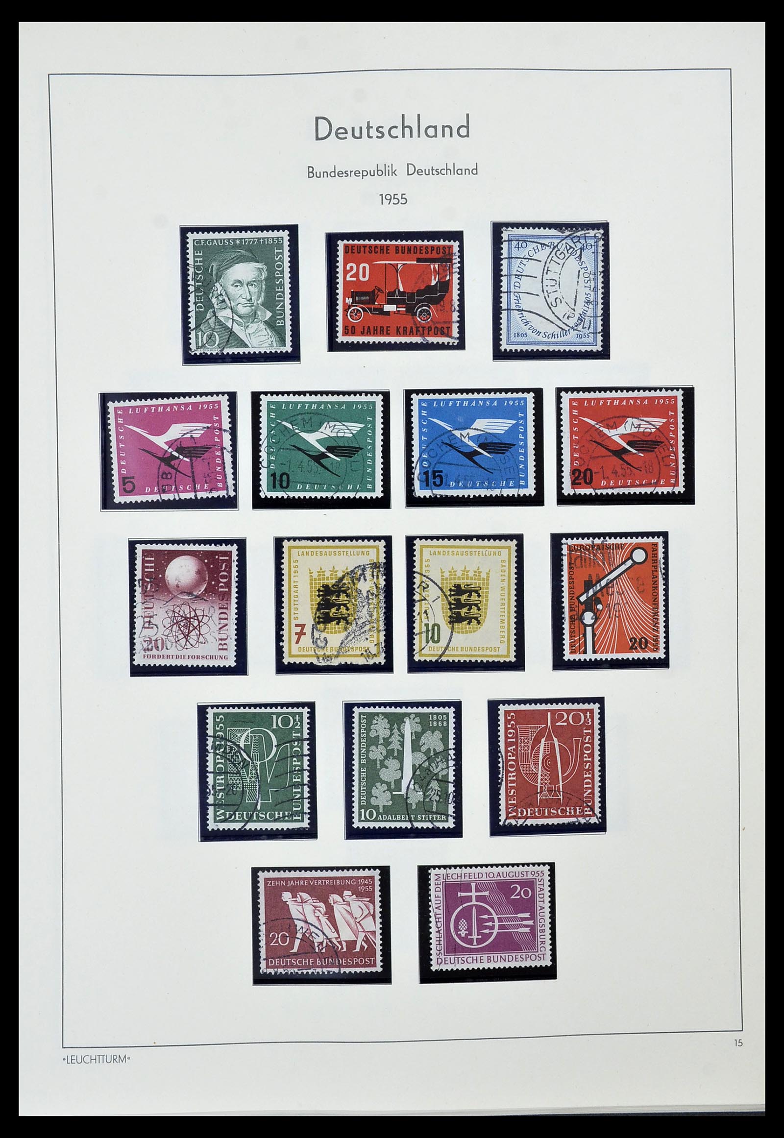 34567 006 - Postzegelverzameling 34567 Bundespost 1949-1995.