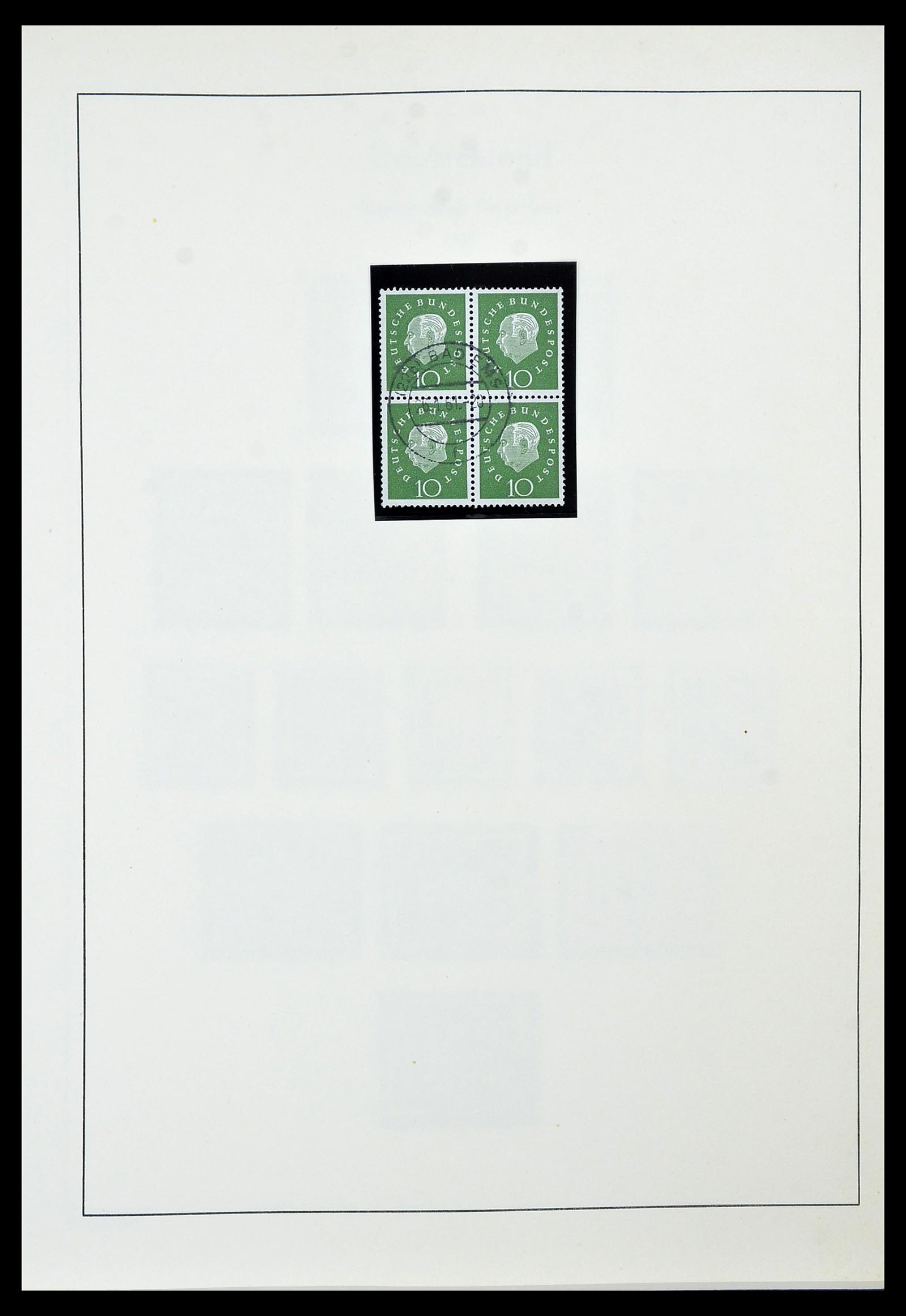 34567 013 - Postzegelverzameling 34567 Bundespost 1949-1995.