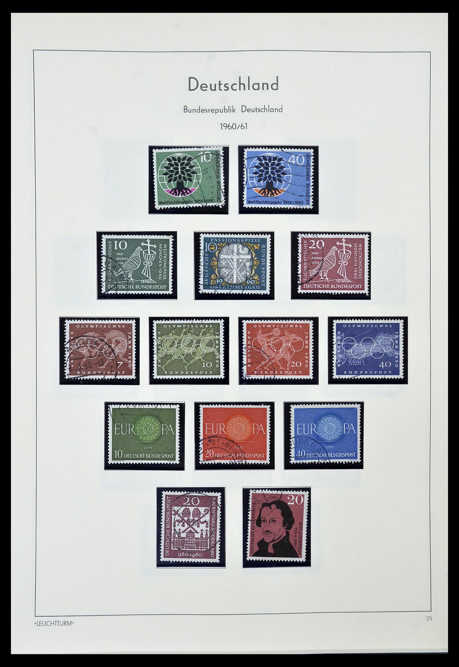 34567 017 - Postzegelverzameling 34567 Bundespost 1949-1995.