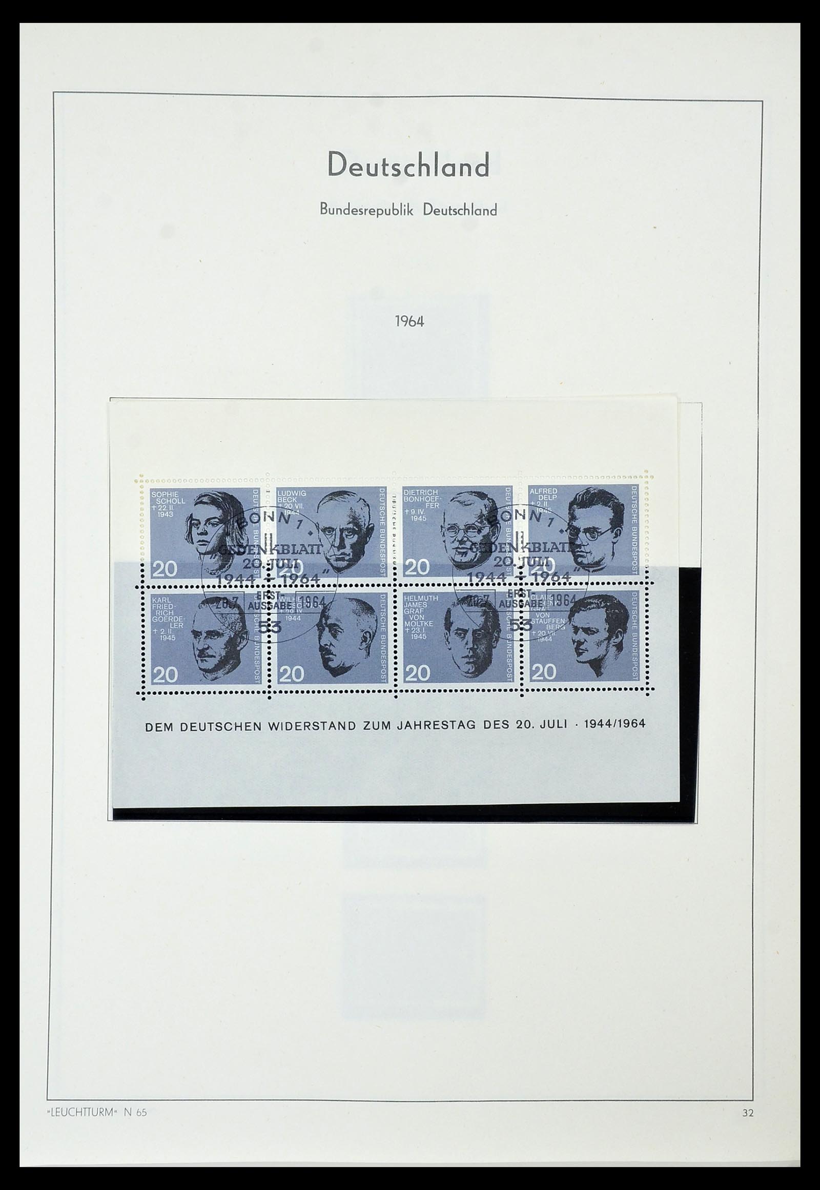 34567 025 - Postzegelverzameling 34567 Bundespost 1949-1995.