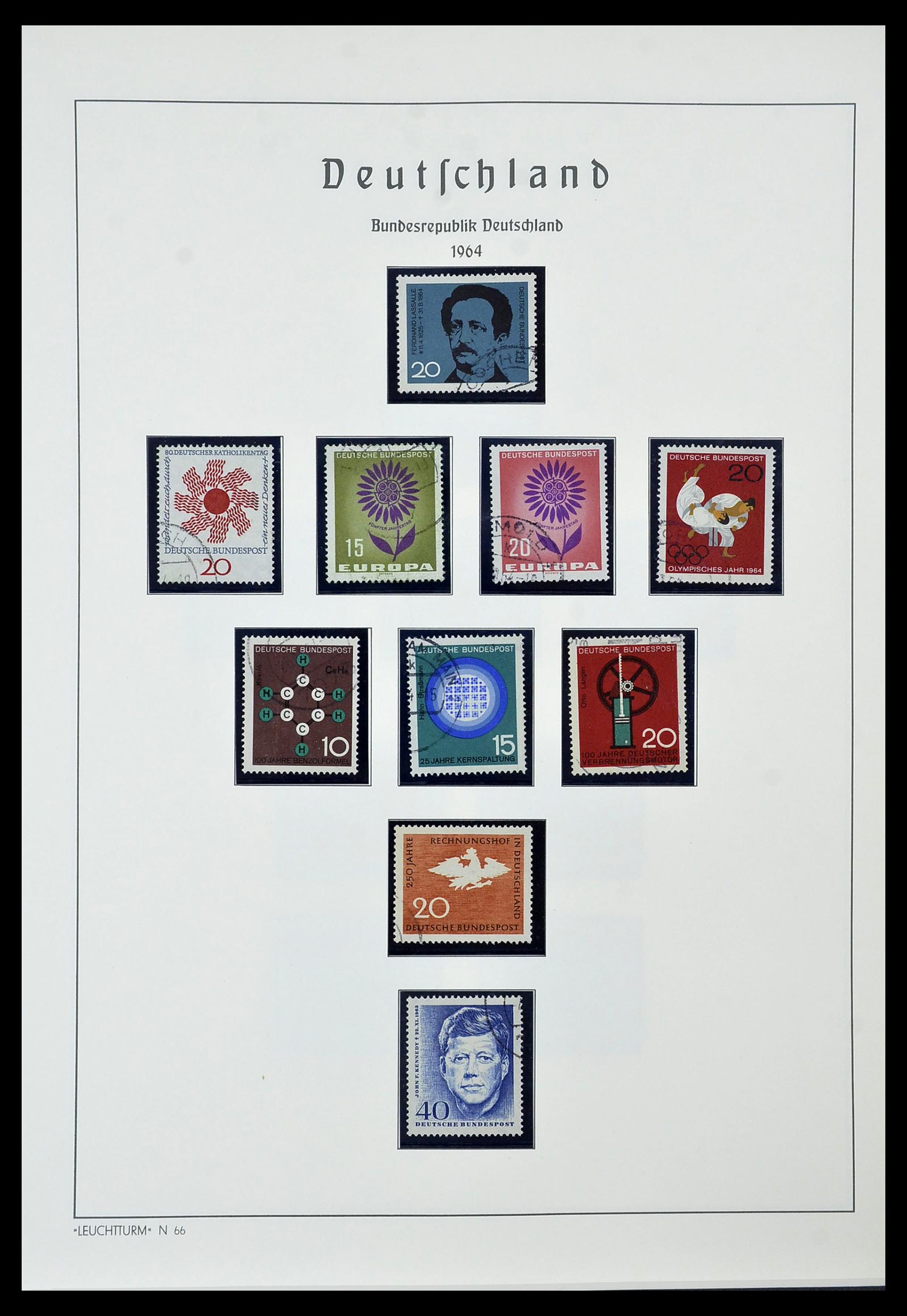 34567 028 - Postzegelverzameling 34567 Bundespost 1949-1995.