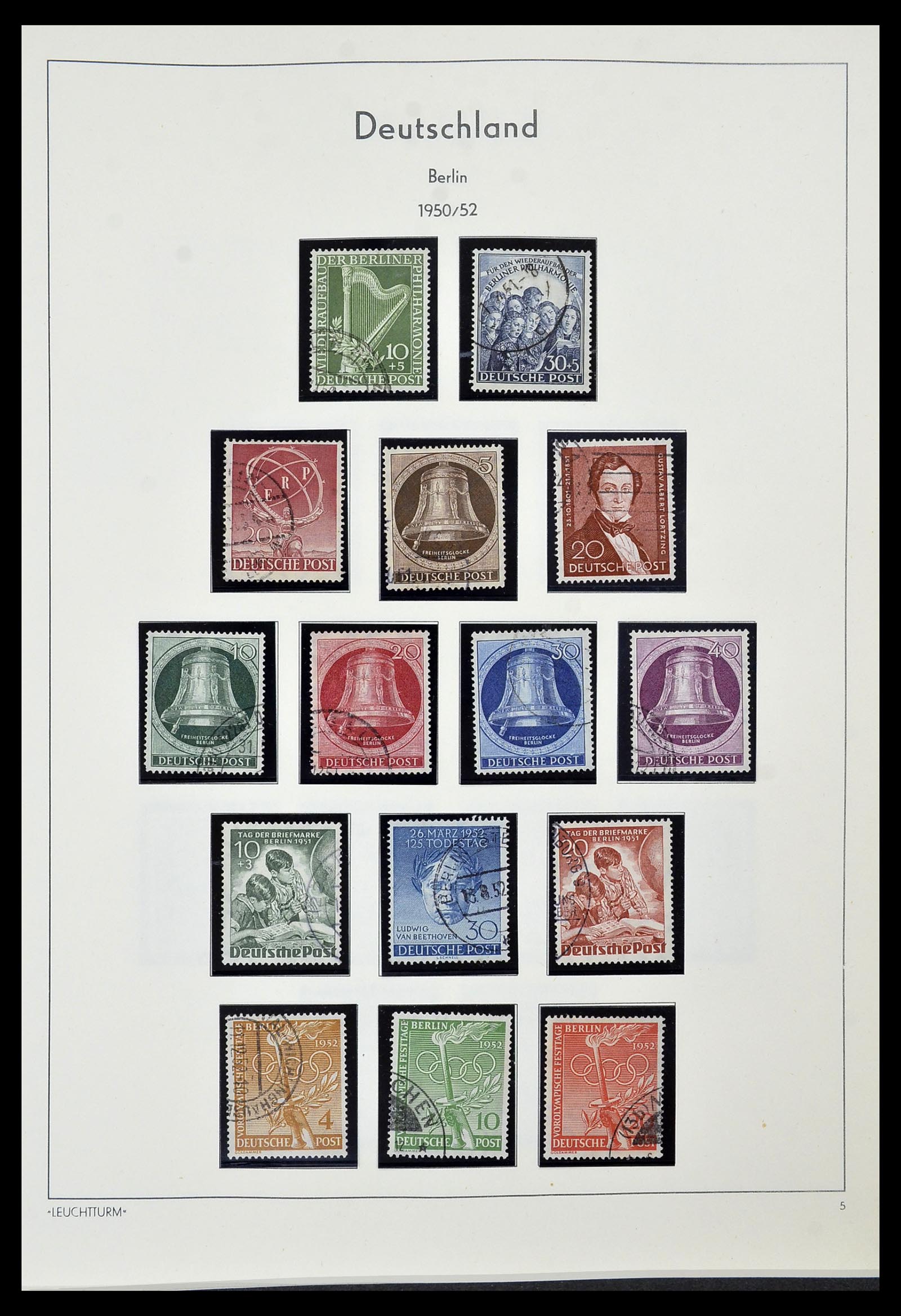 34569 005 - Stamp Collection 34569 Berlin 1948-1990.