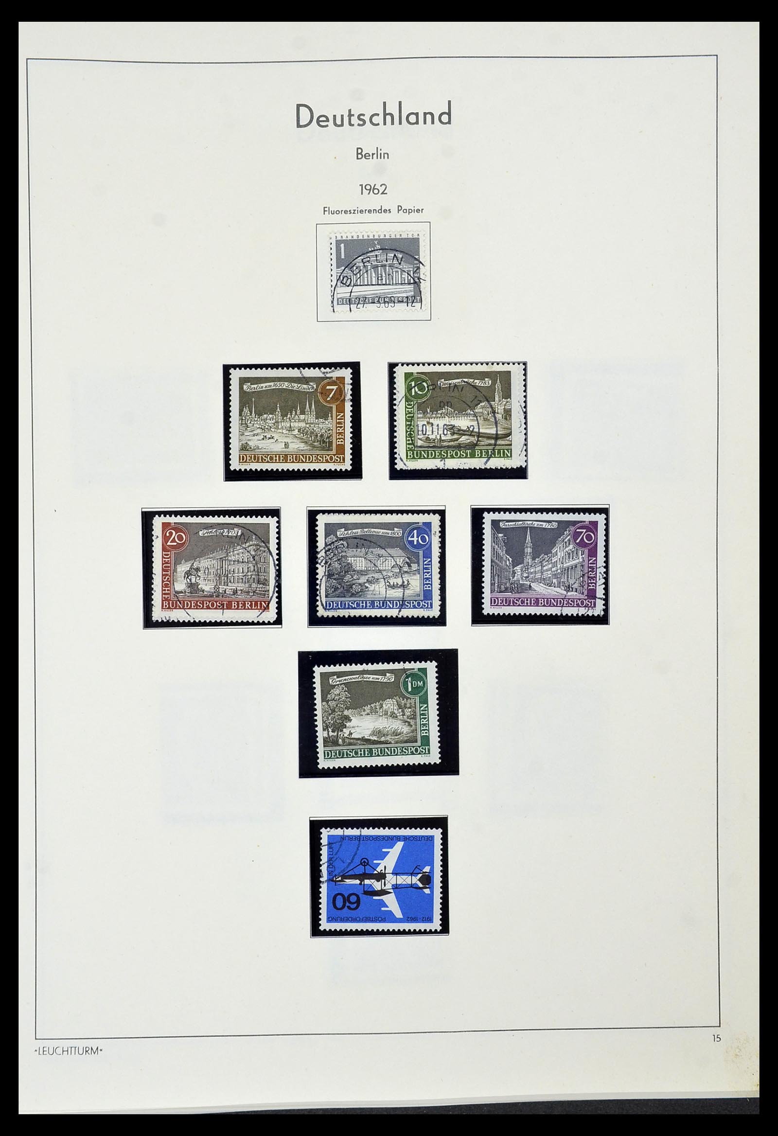34569 015 - Postzegelverzameling 34569 Berlijn 1948-1990.