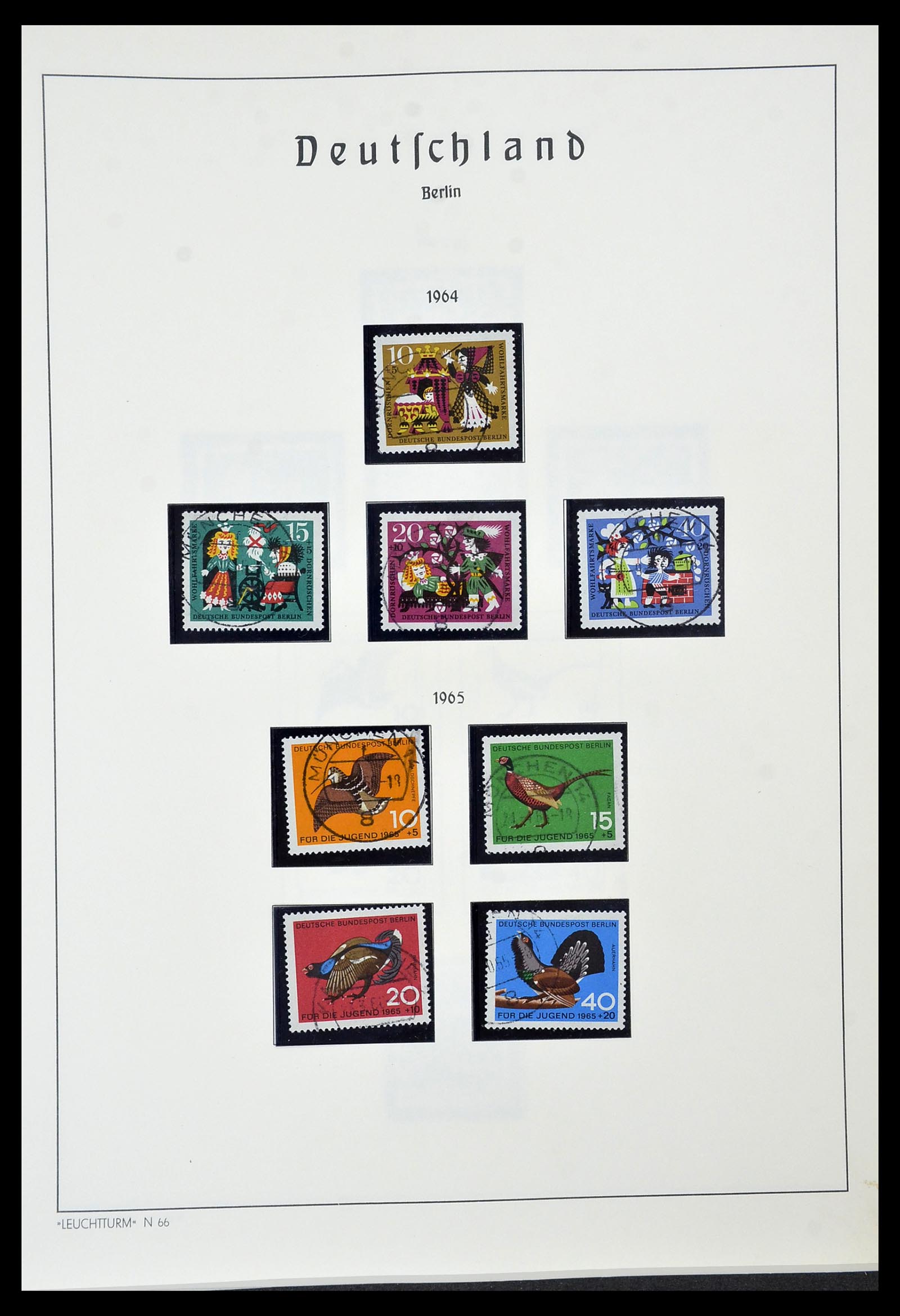 34569 017 - Postzegelverzameling 34569 Berlijn 1948-1990.