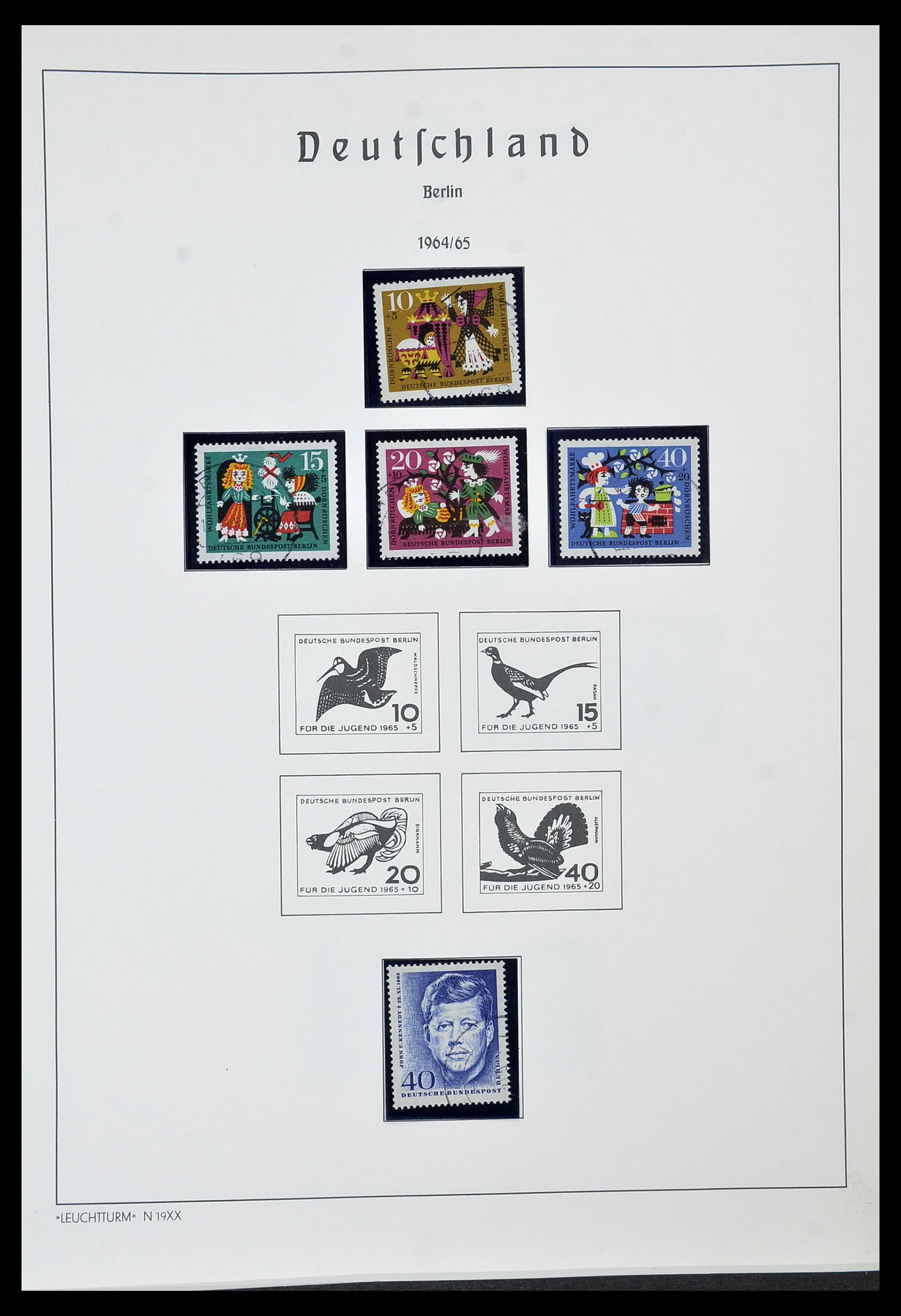 34569 018 - Postzegelverzameling 34569 Berlijn 1948-1990.