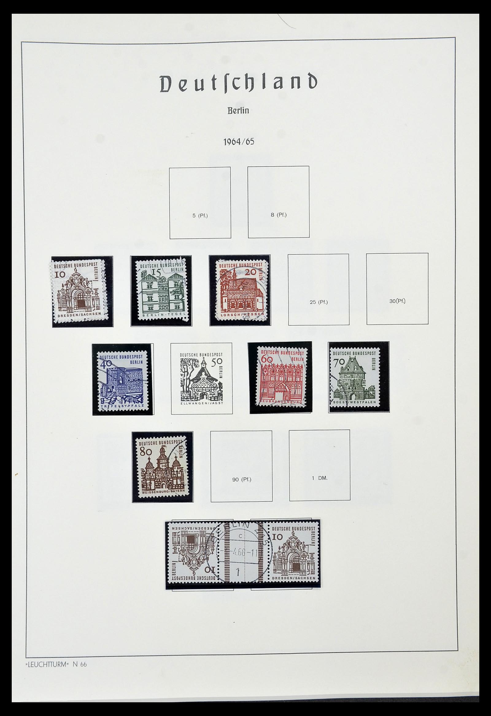 34569 020 - Postzegelverzameling 34569 Berlijn 1948-1990.