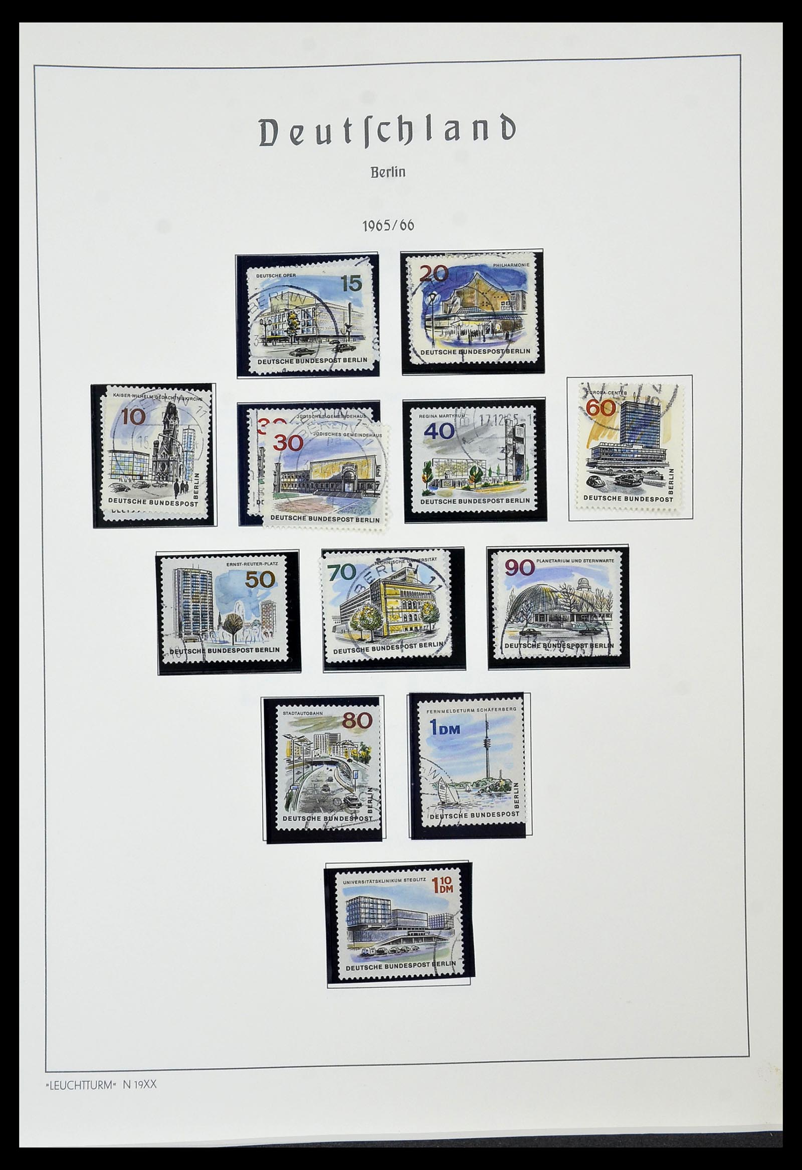 34569 023 - Stamp Collection 34569 Berlin 1948-1990.