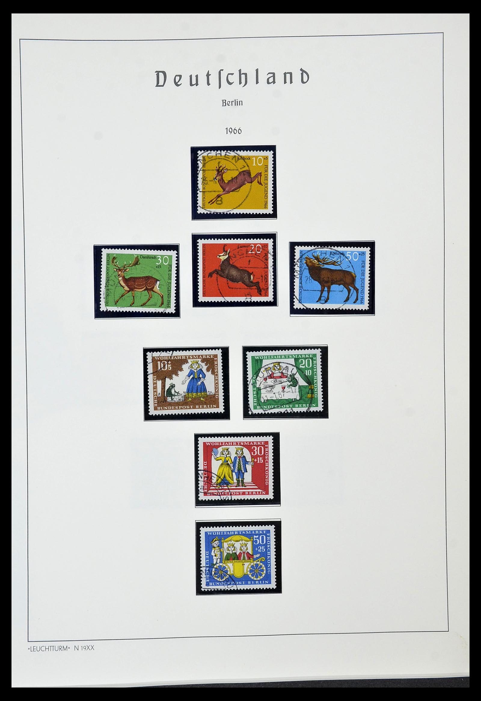 34569 024 - Postzegelverzameling 34569 Berlijn 1948-1990.