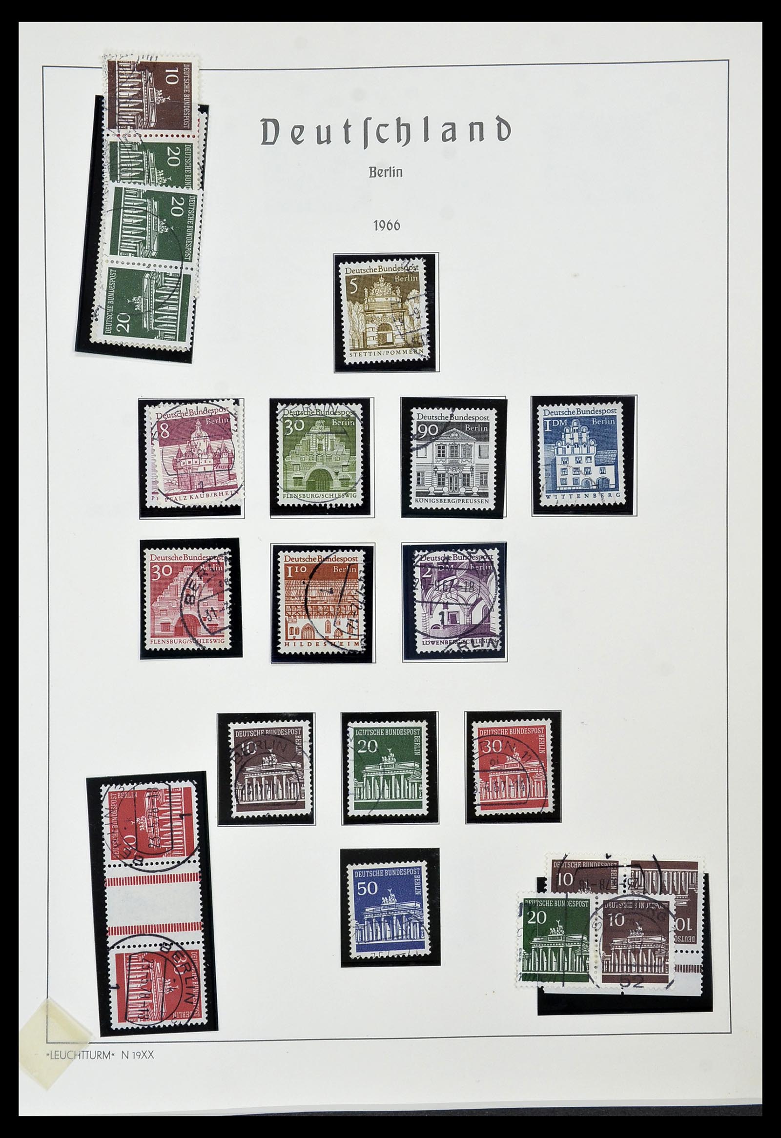 34569 025 - Stamp Collection 34569 Berlin 1948-1990.
