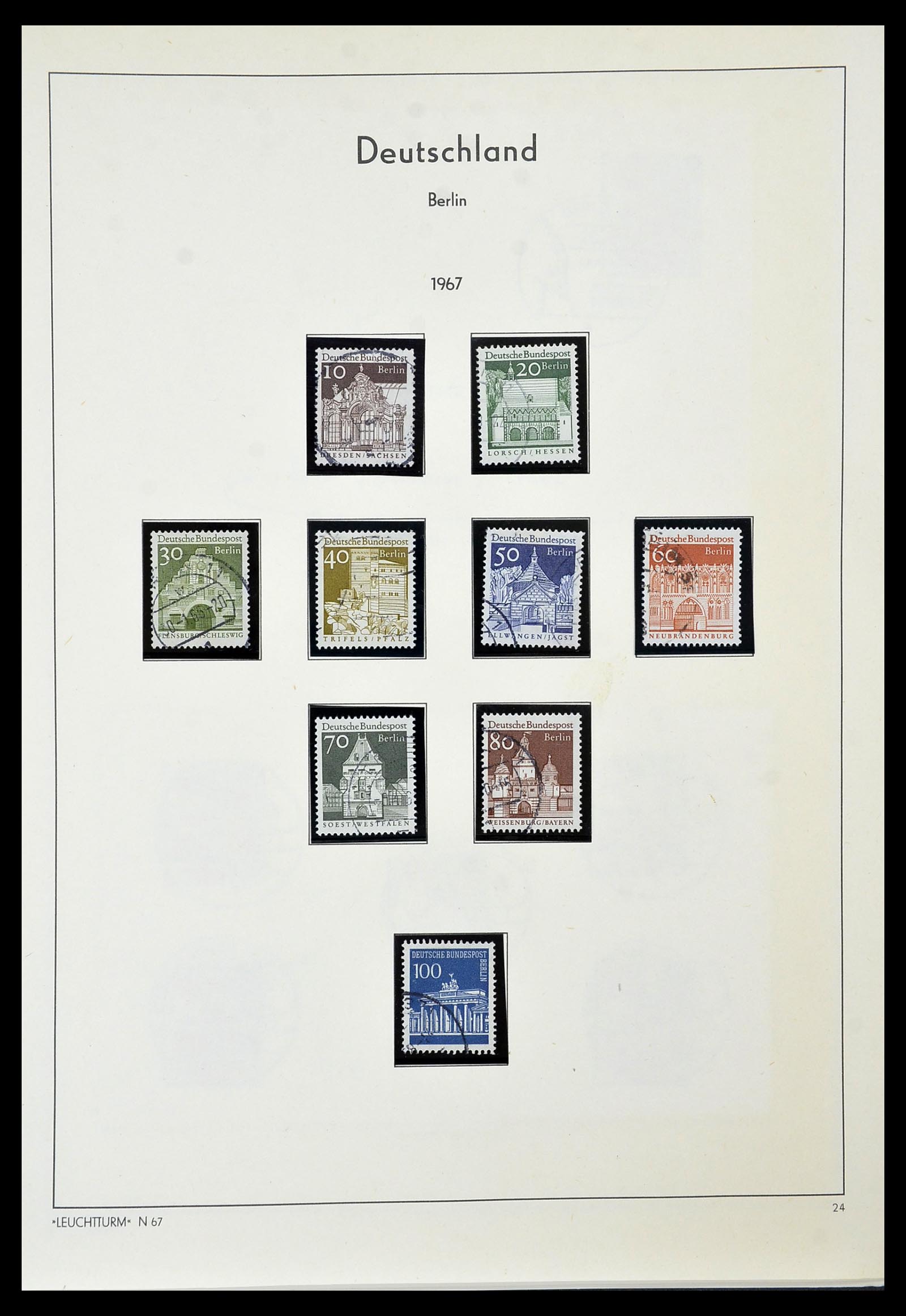 34569 028 - Postzegelverzameling 34569 Berlijn 1948-1990.