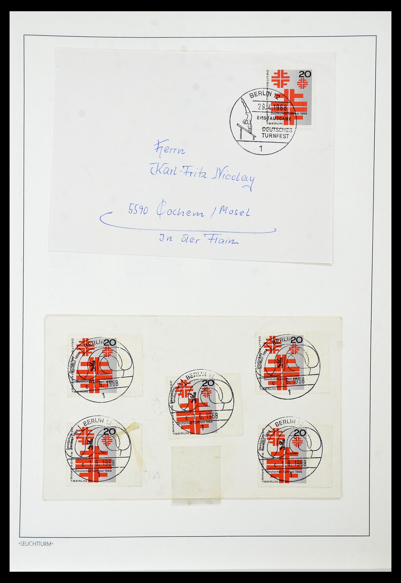 34569 029 - Postzegelverzameling 34569 Berlijn 1948-1990.