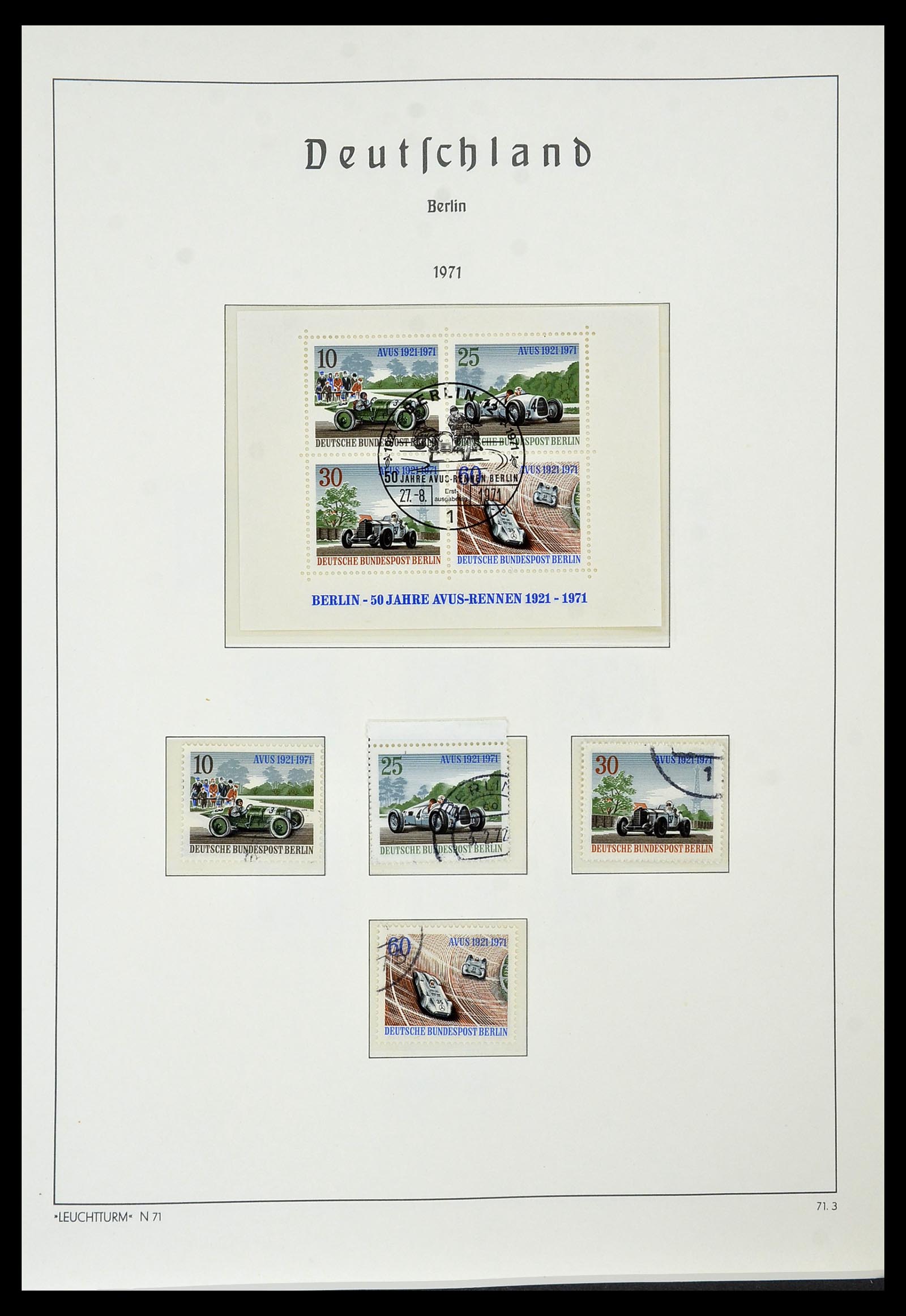 34569 037 - Postzegelverzameling 34569 Berlijn 1948-1990.
