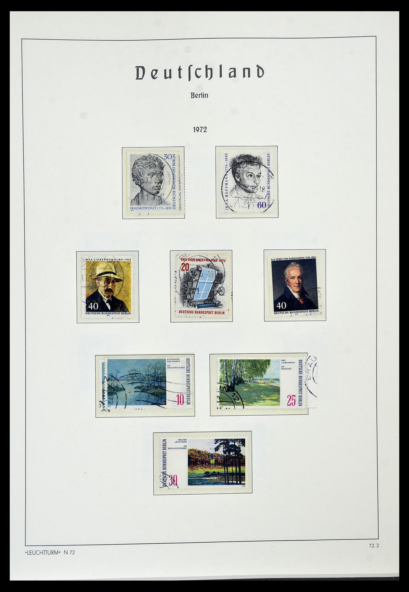 34569 040 - Postzegelverzameling 34569 Berlijn 1948-1990.