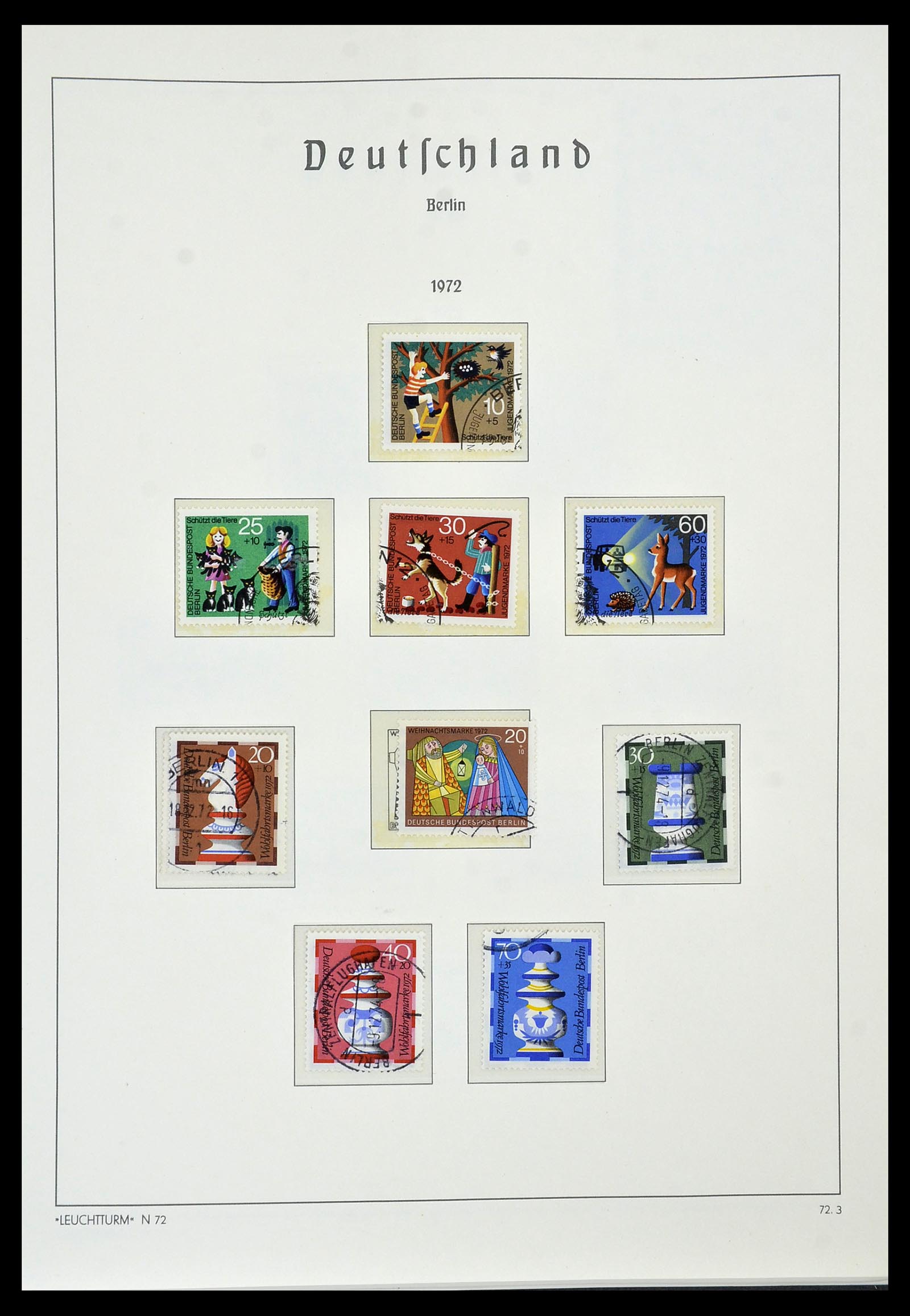 34569 041 - Postzegelverzameling 34569 Berlijn 1948-1990.
